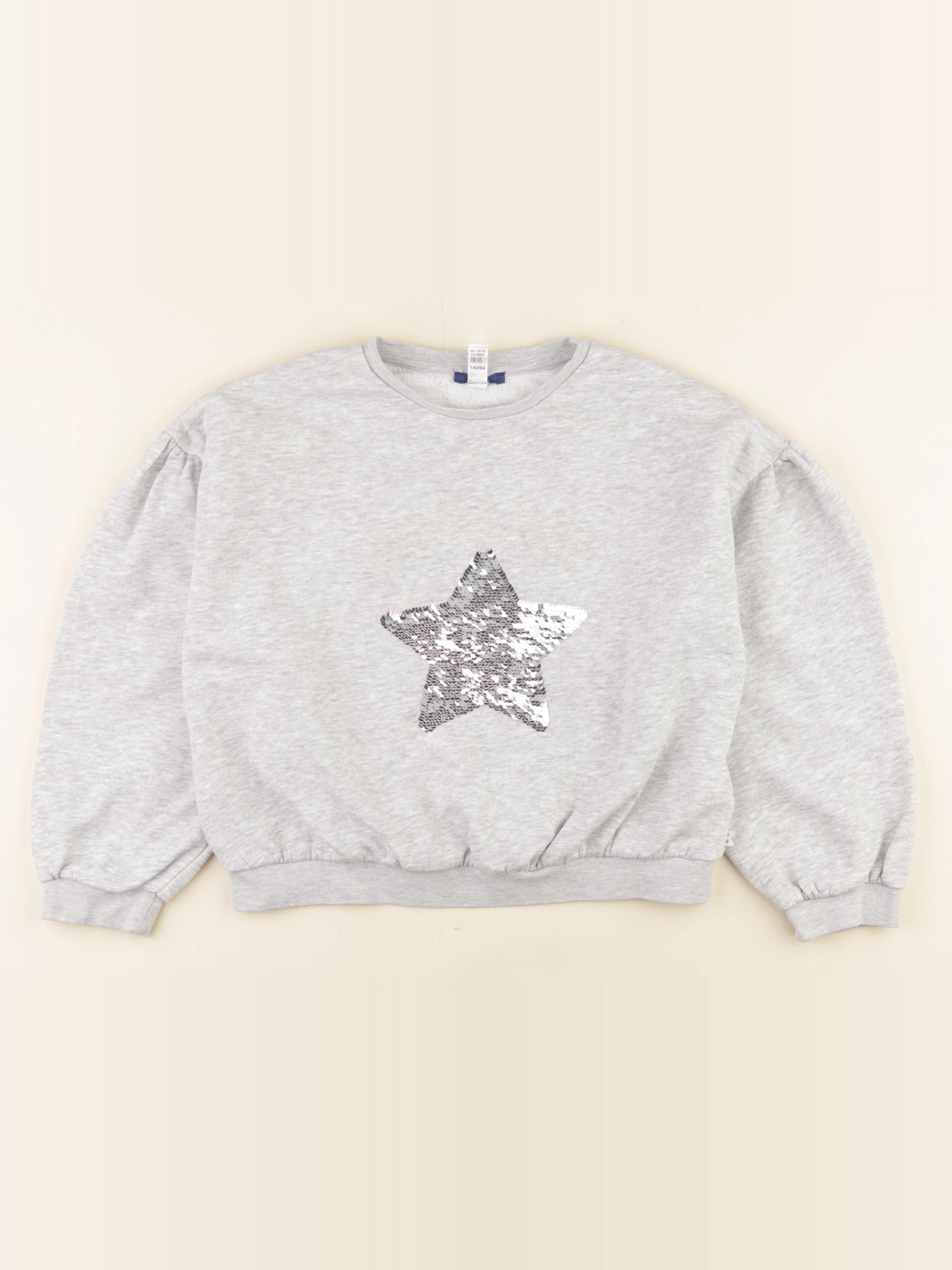 Okaidi - sweat gris - 10 ans