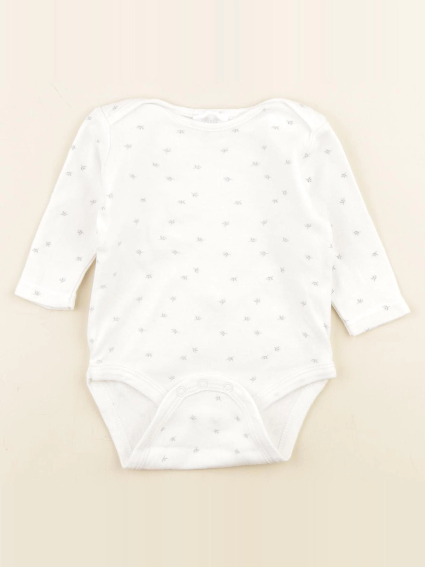 Zara - body blanc - 1/3 mois
