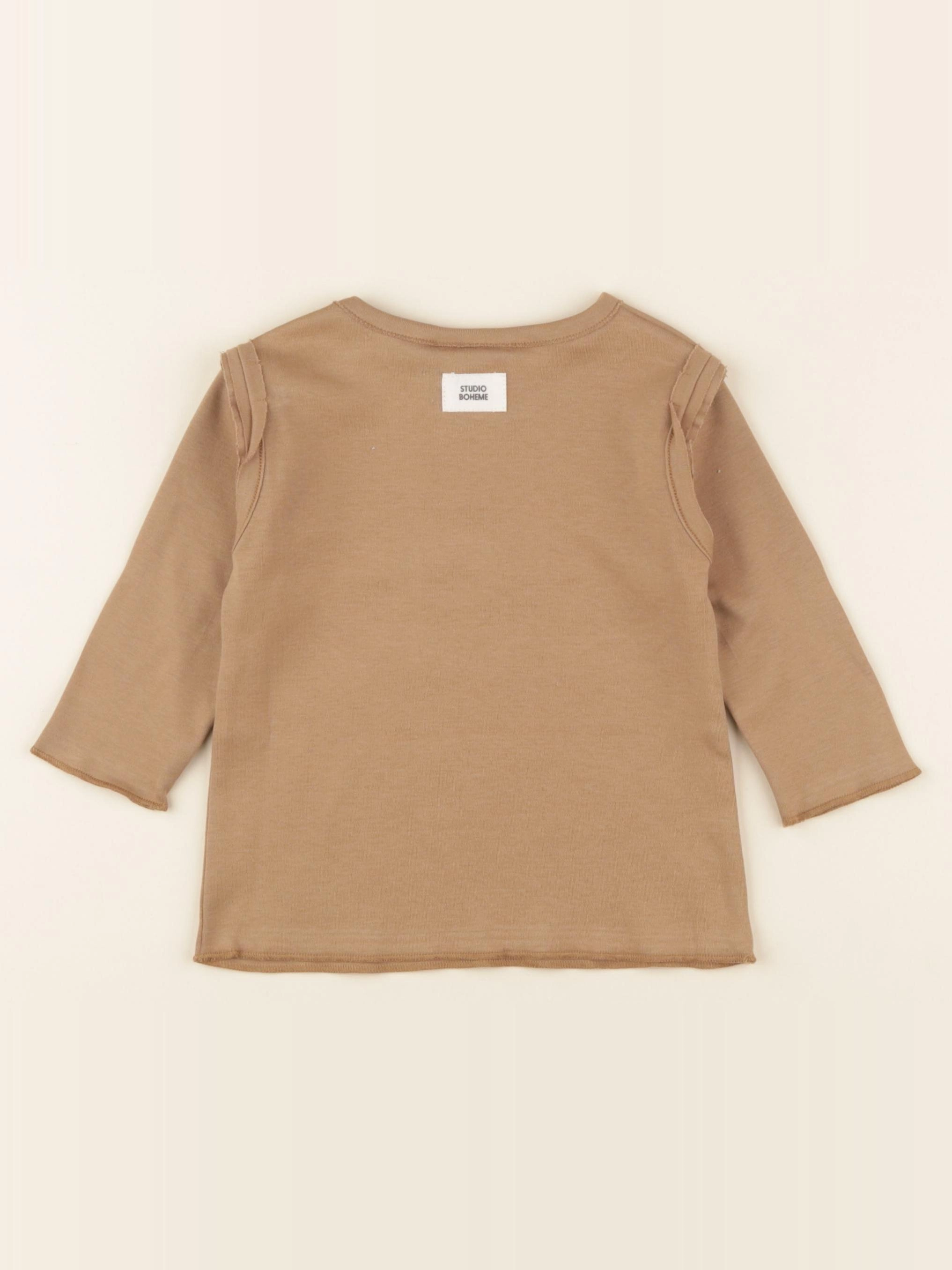 Studio Boheme - T-shirt Lala marron - 12 mois