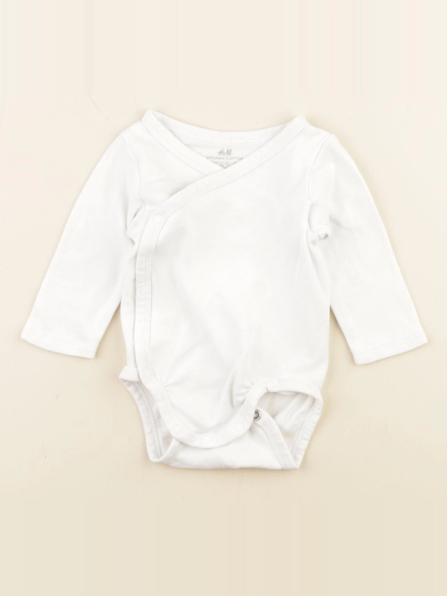 H&M - body blanc - 1/2 mois