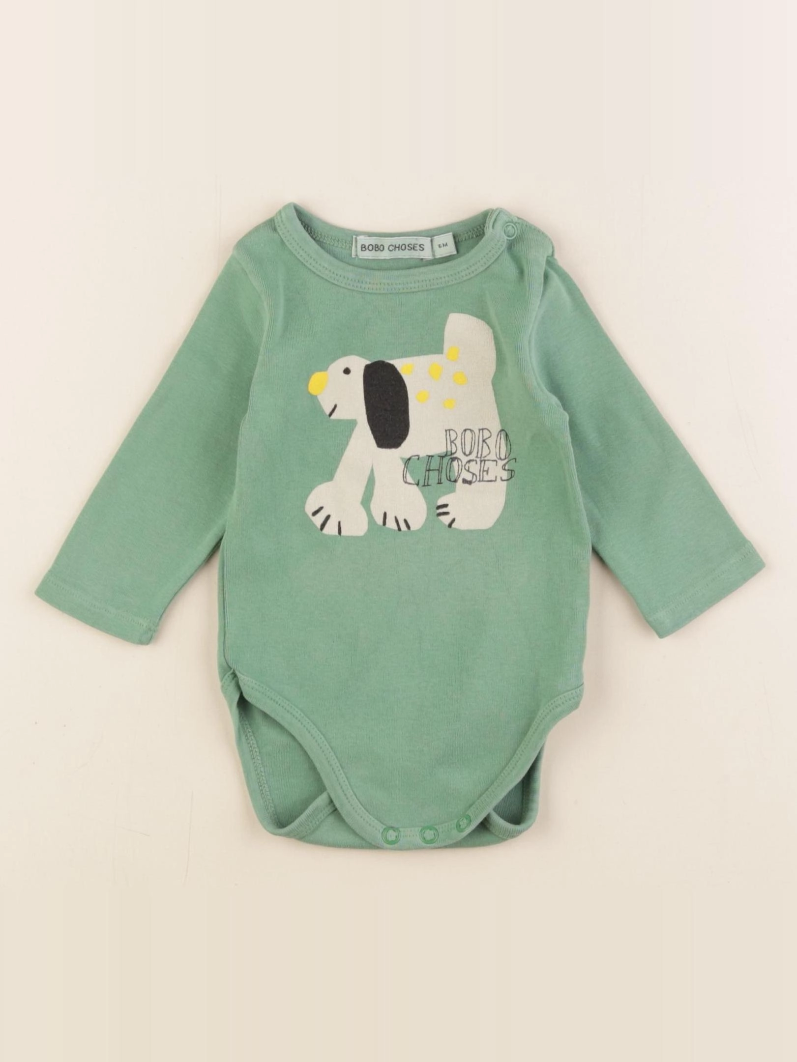 Bobo Choses - body vert - 6 mois