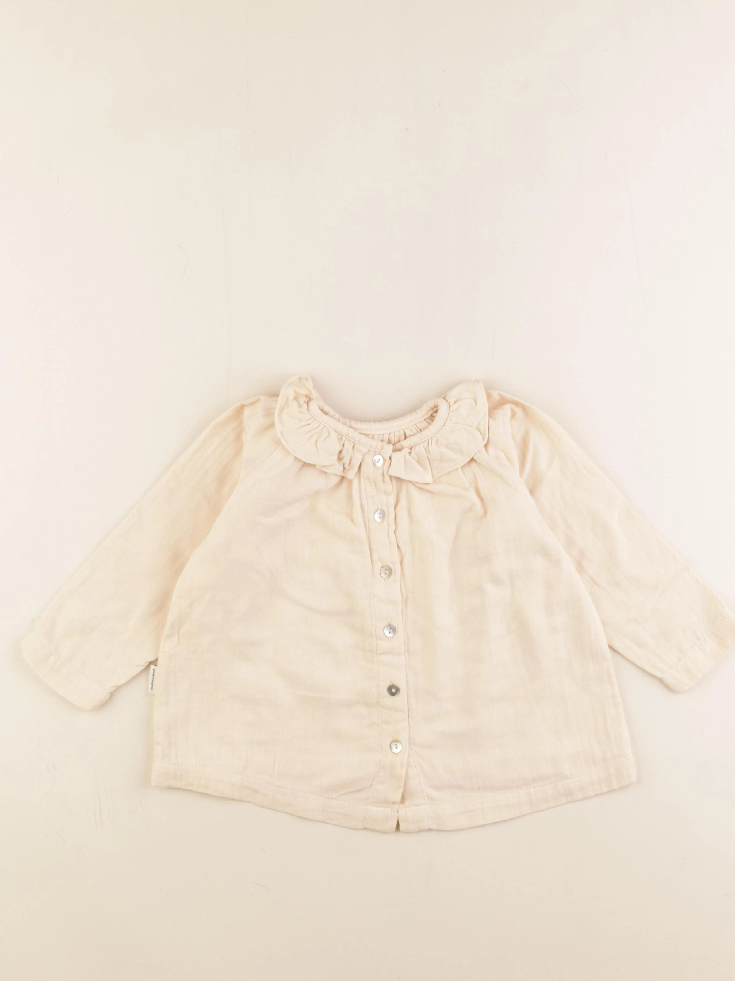 Poudre Organic - blouse beige - 18 mois