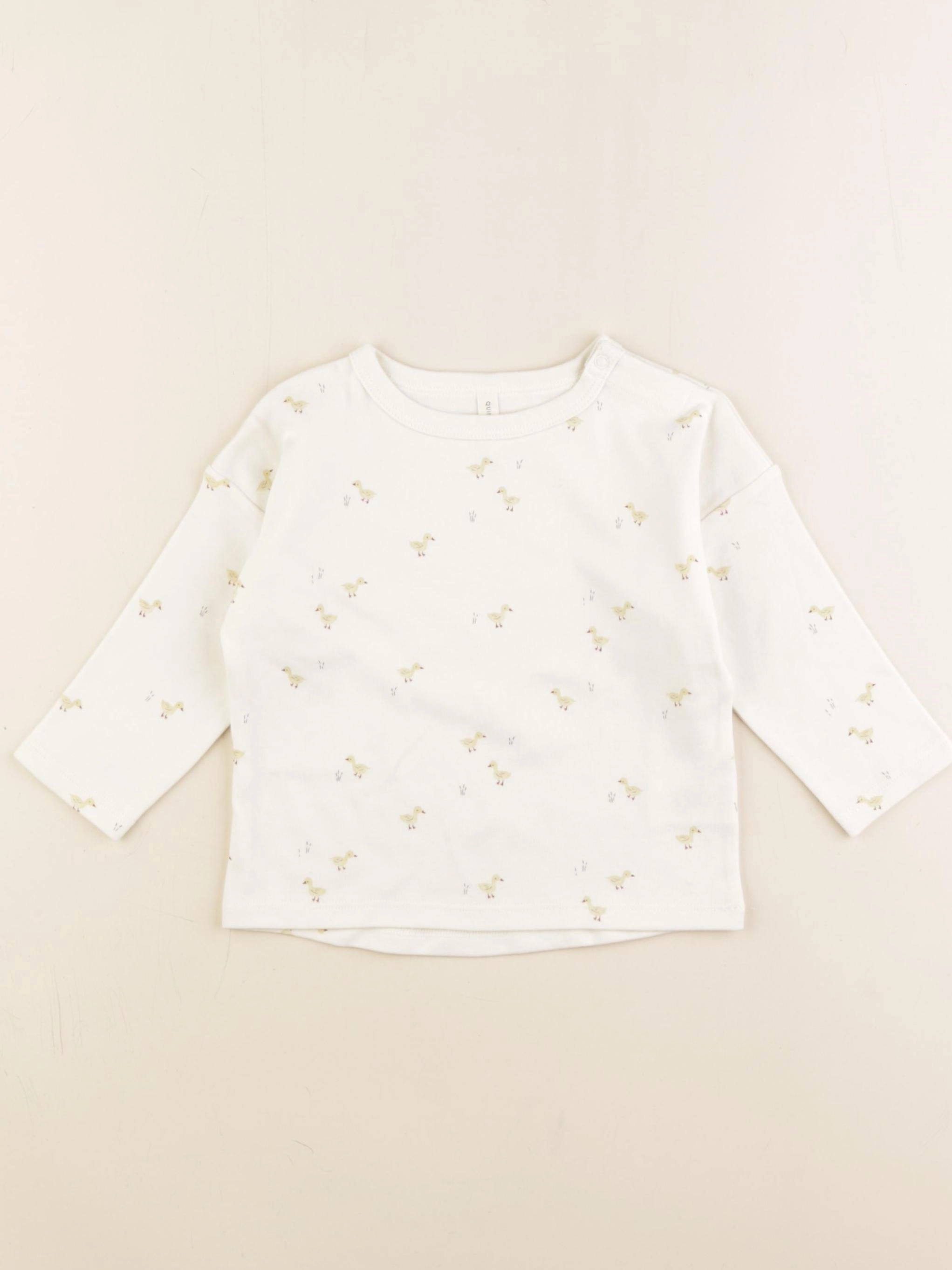 Quincy Mae - tee-shirt blanc - 12/18 mois