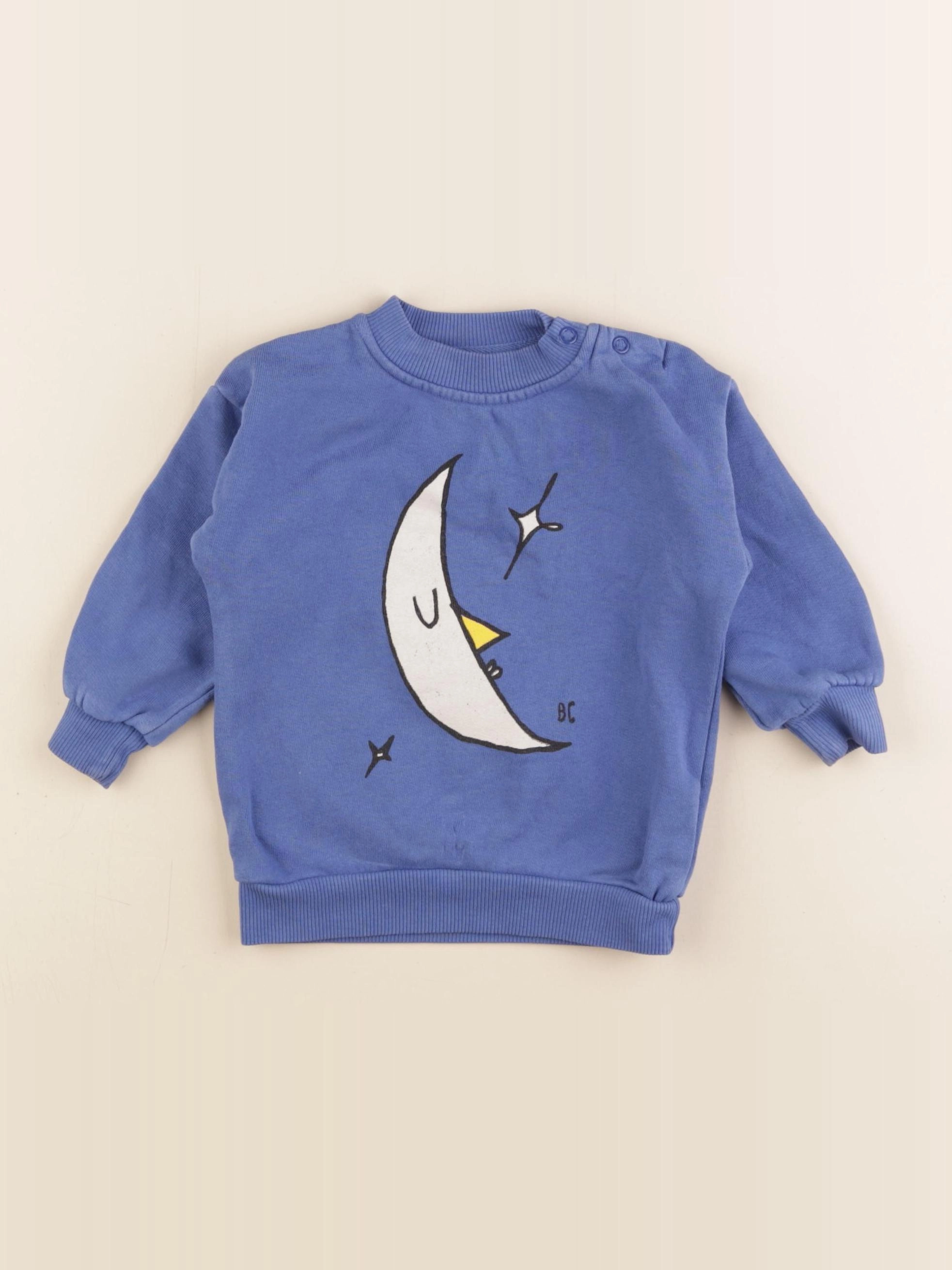 Bobo Choses - sweat bleu - 3 mois