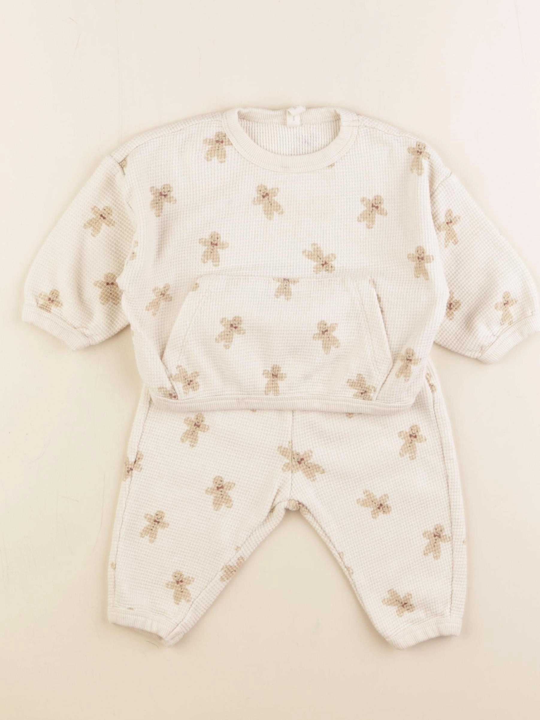 Quincy Mae - ensemble blanc - 3/6 mois