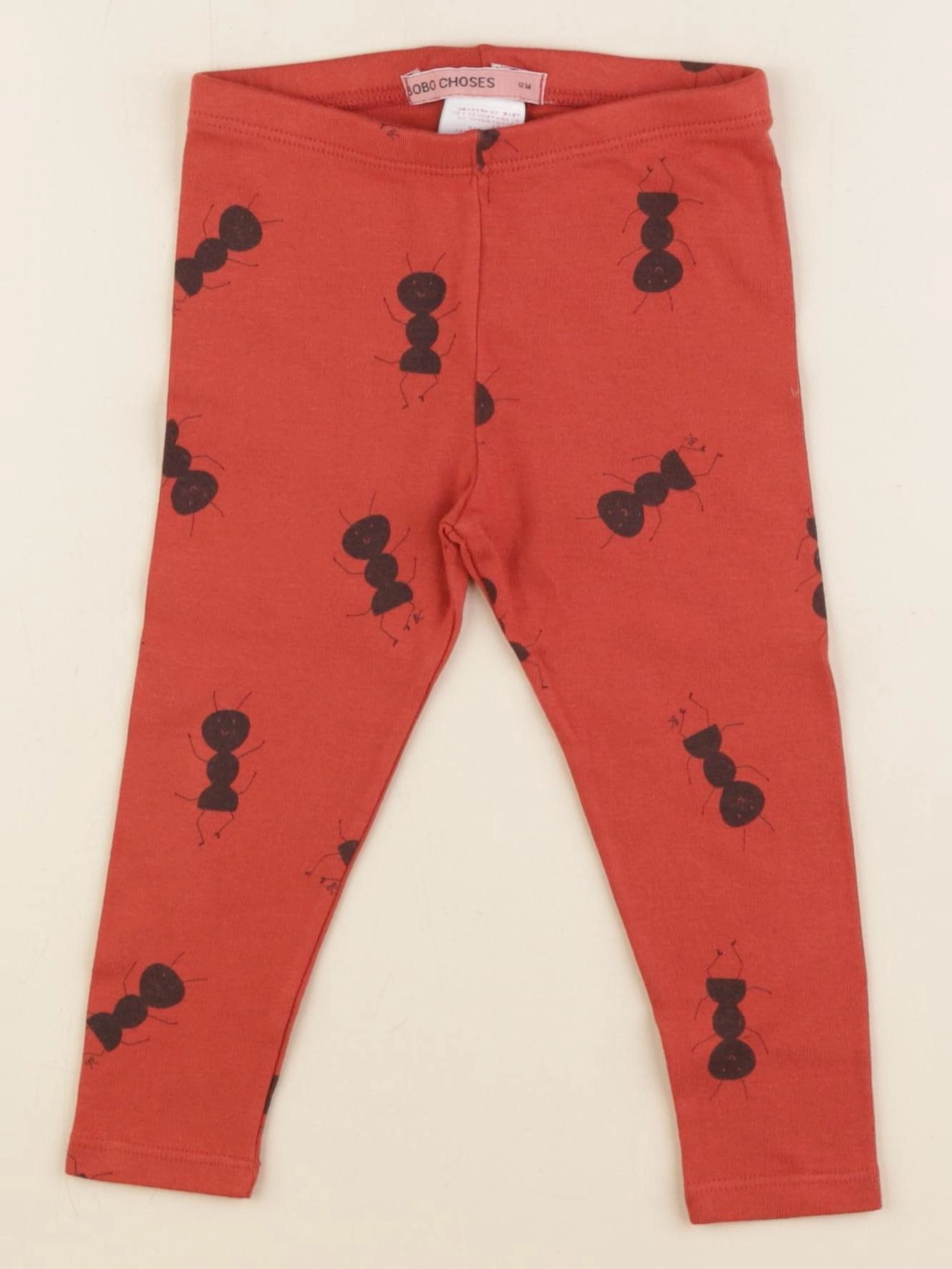 Bobo Choses - legging rouge - 3 mois