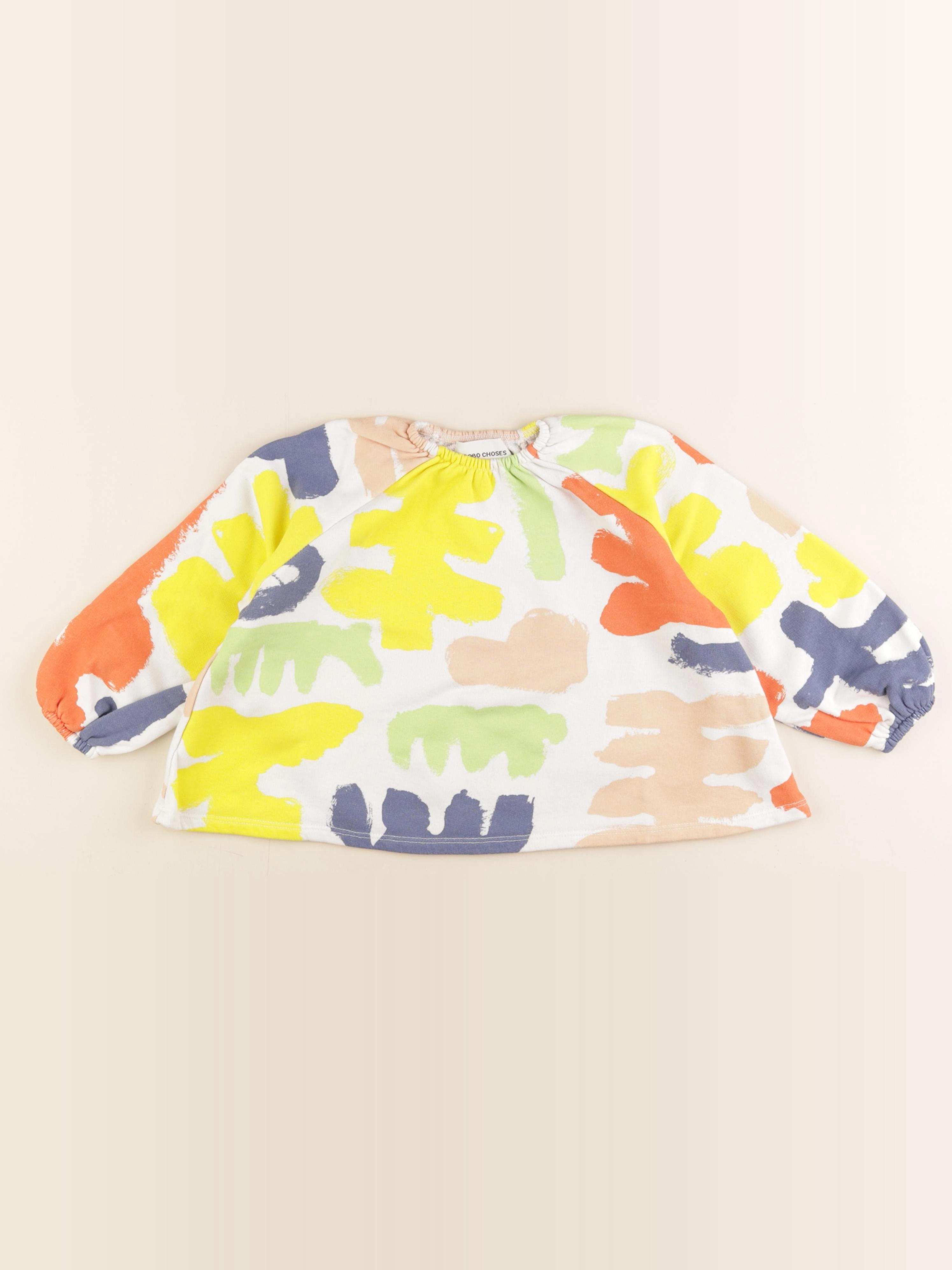Bobo Choses - sweat multicolore - 24 mois
