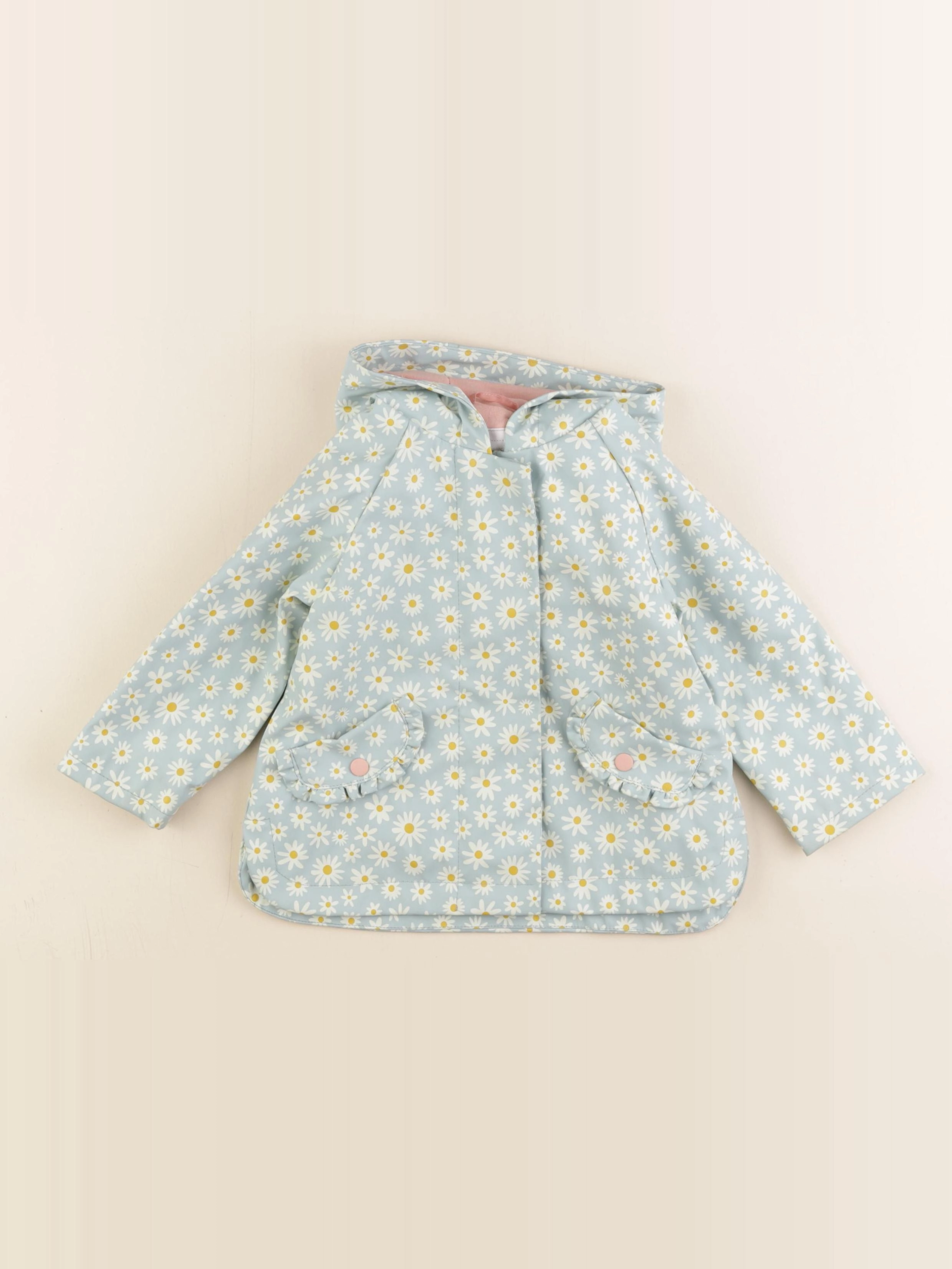 Vertbaudet - imperméable vert - 18 mois