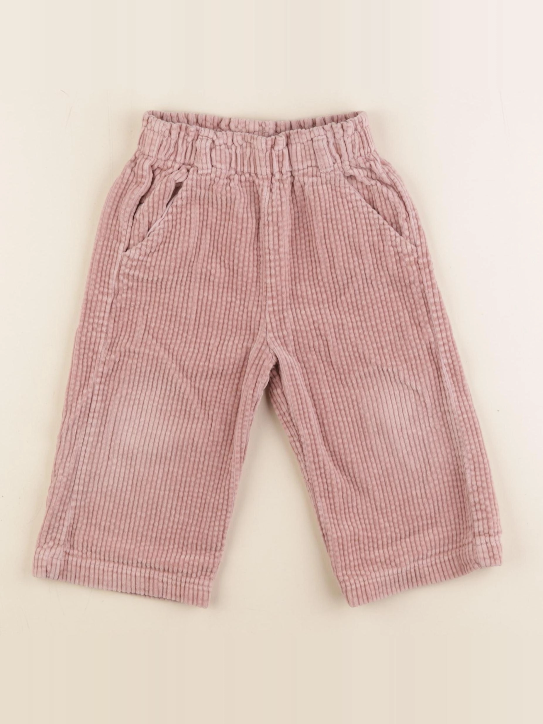 Vertbaudet - pantalon rose - 18 mois