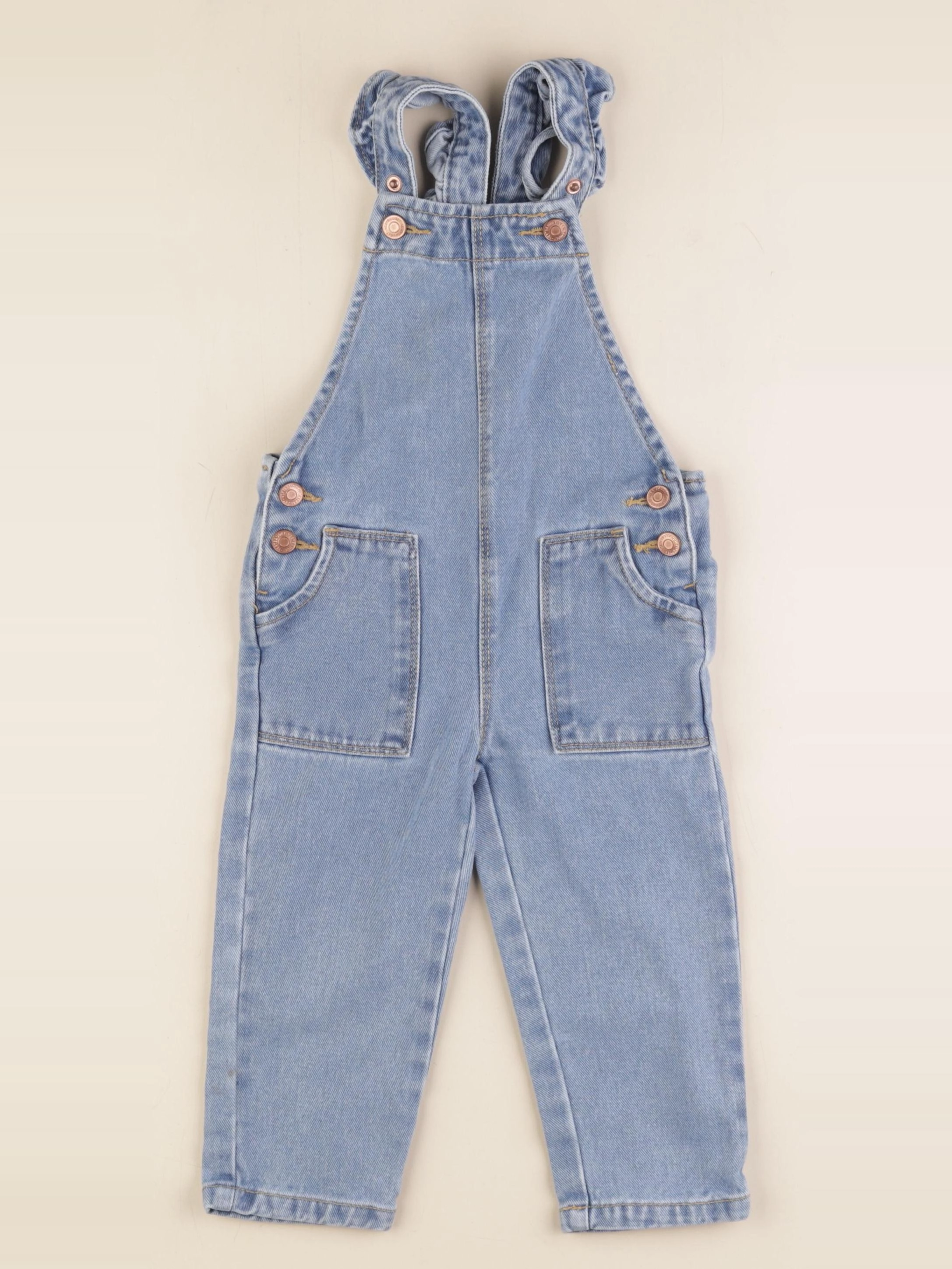 Vertbaudet - salopette bleu - 2 ans
