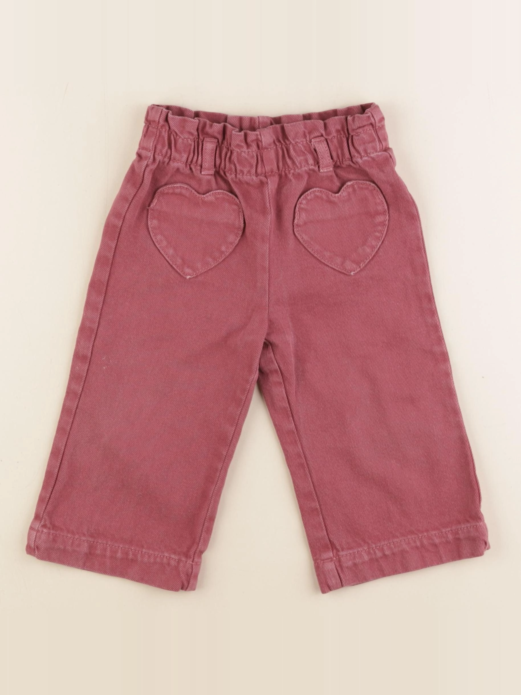 Vertbaudet - jean rose - 18 mois