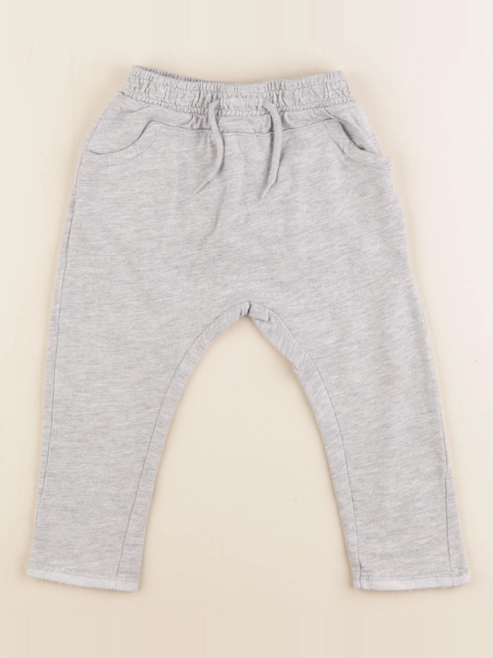 Vertbaudet - sarouel gris - 18 mois