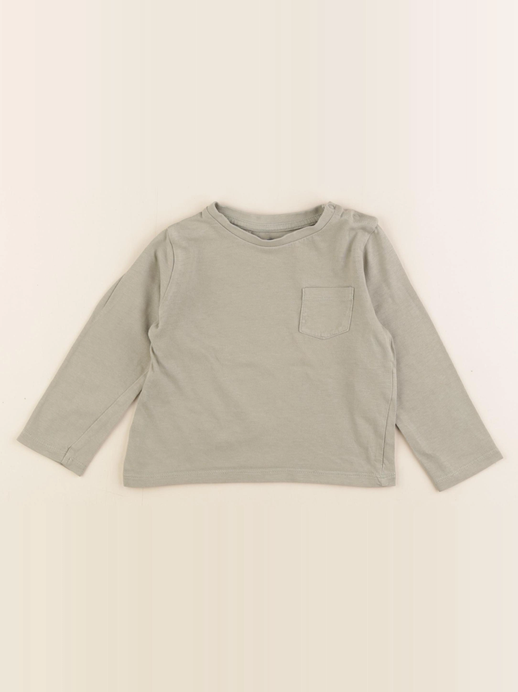 Vertbaudet - tee-shirt vert - 24 mois