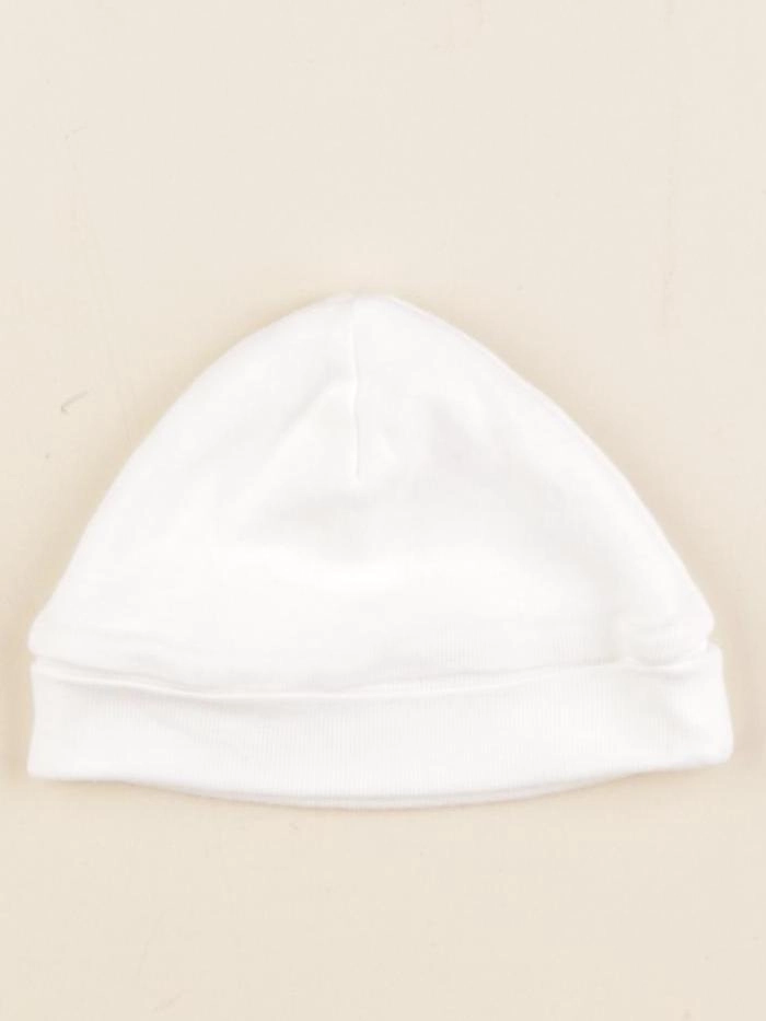 Vertbaudet - bonnet blanc - 12 mois