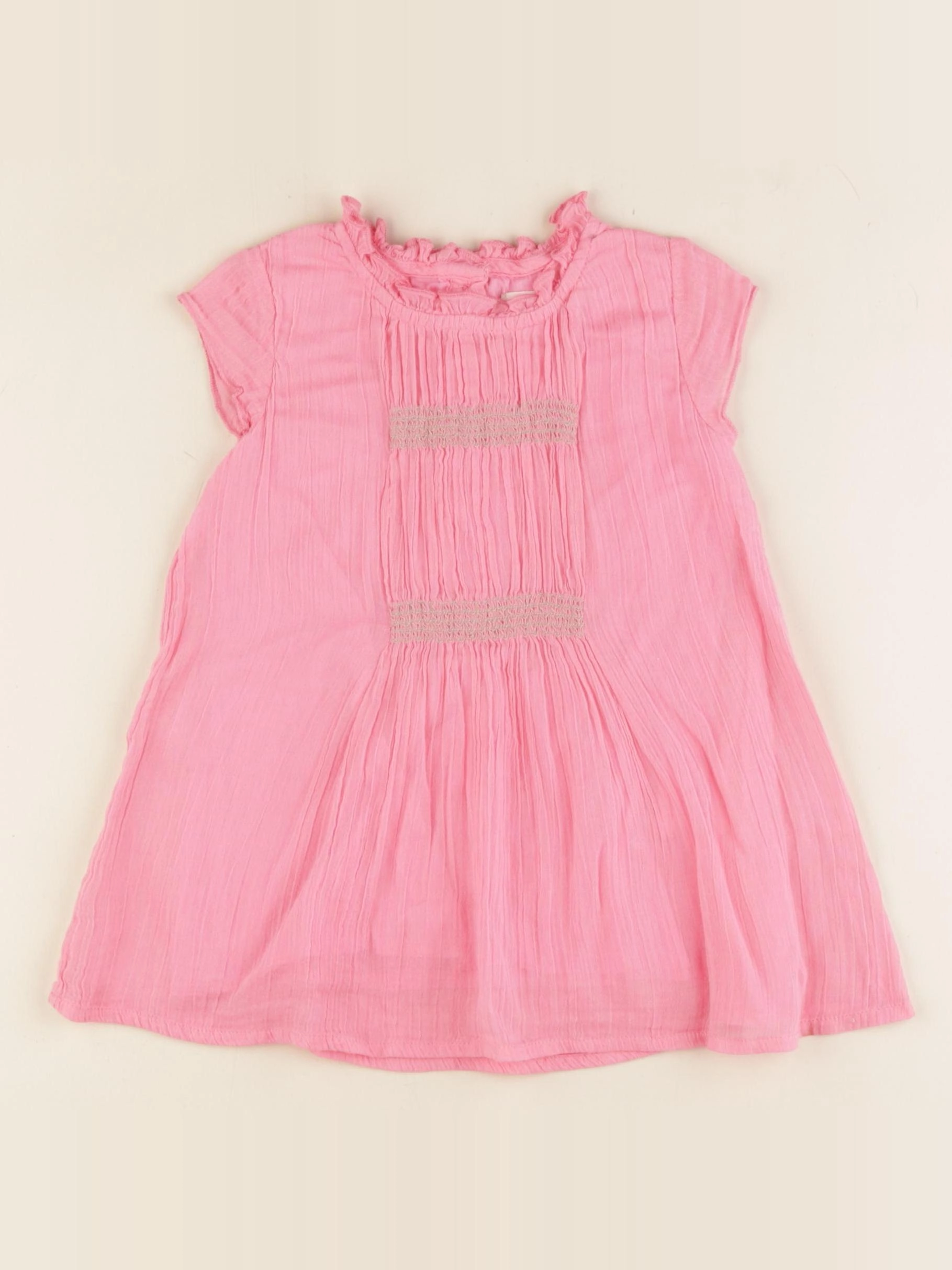 Arsène et les pipelettes - robe rose - 18 mois