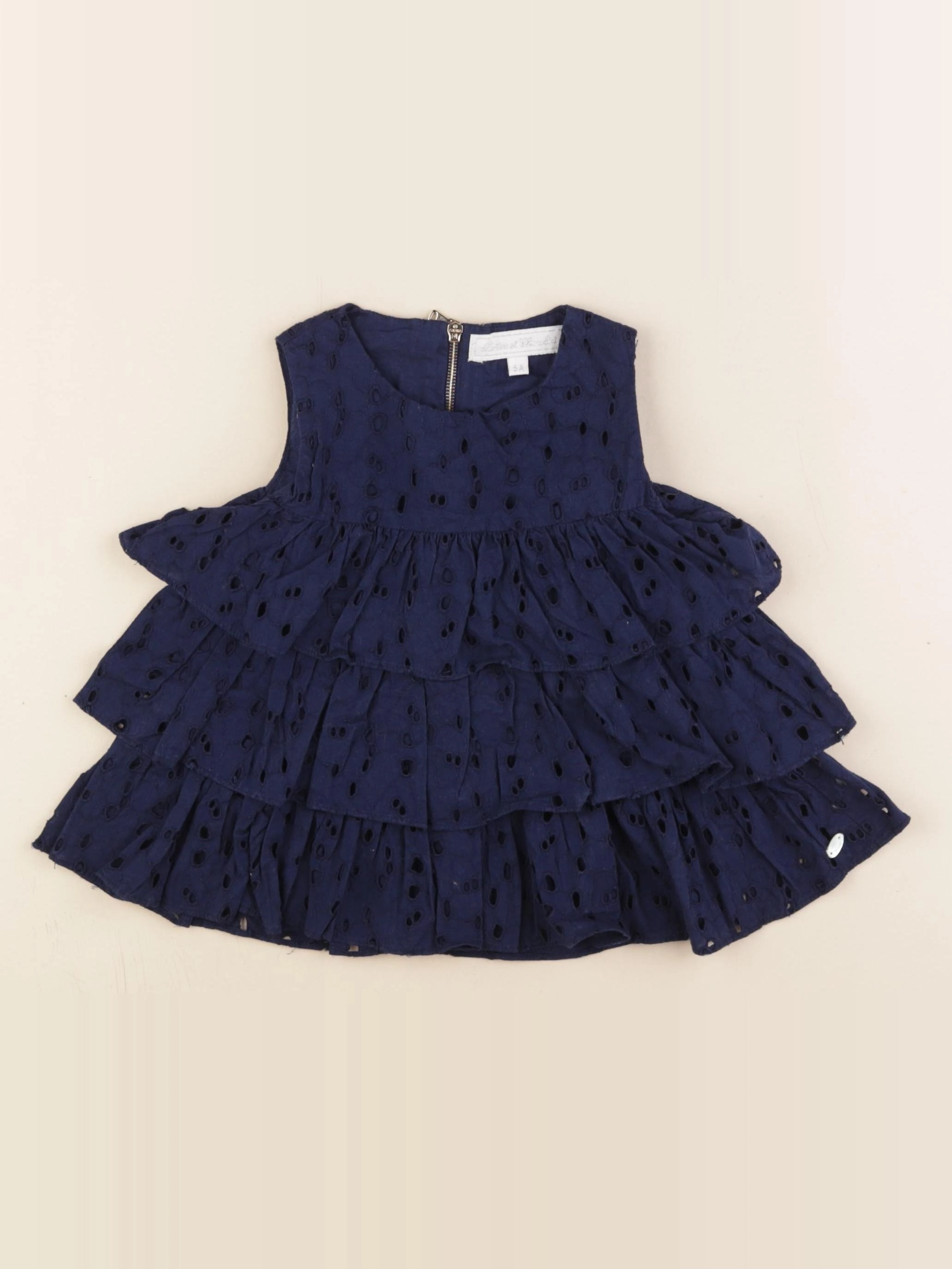 Tartine & Chocolat - blouse bleu - 5 ans