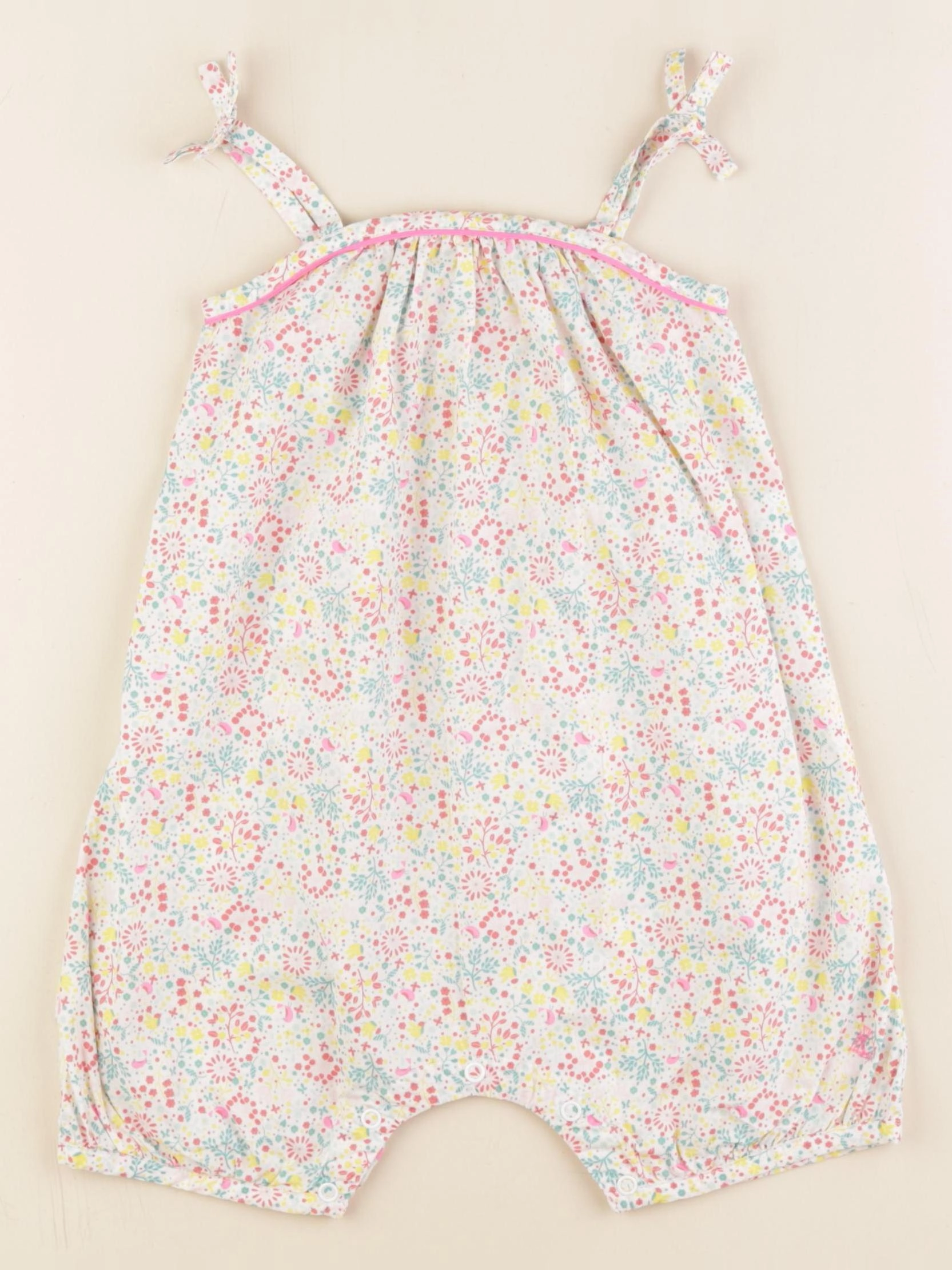 Petit Bateau - combinaison multicolore - 24 mois