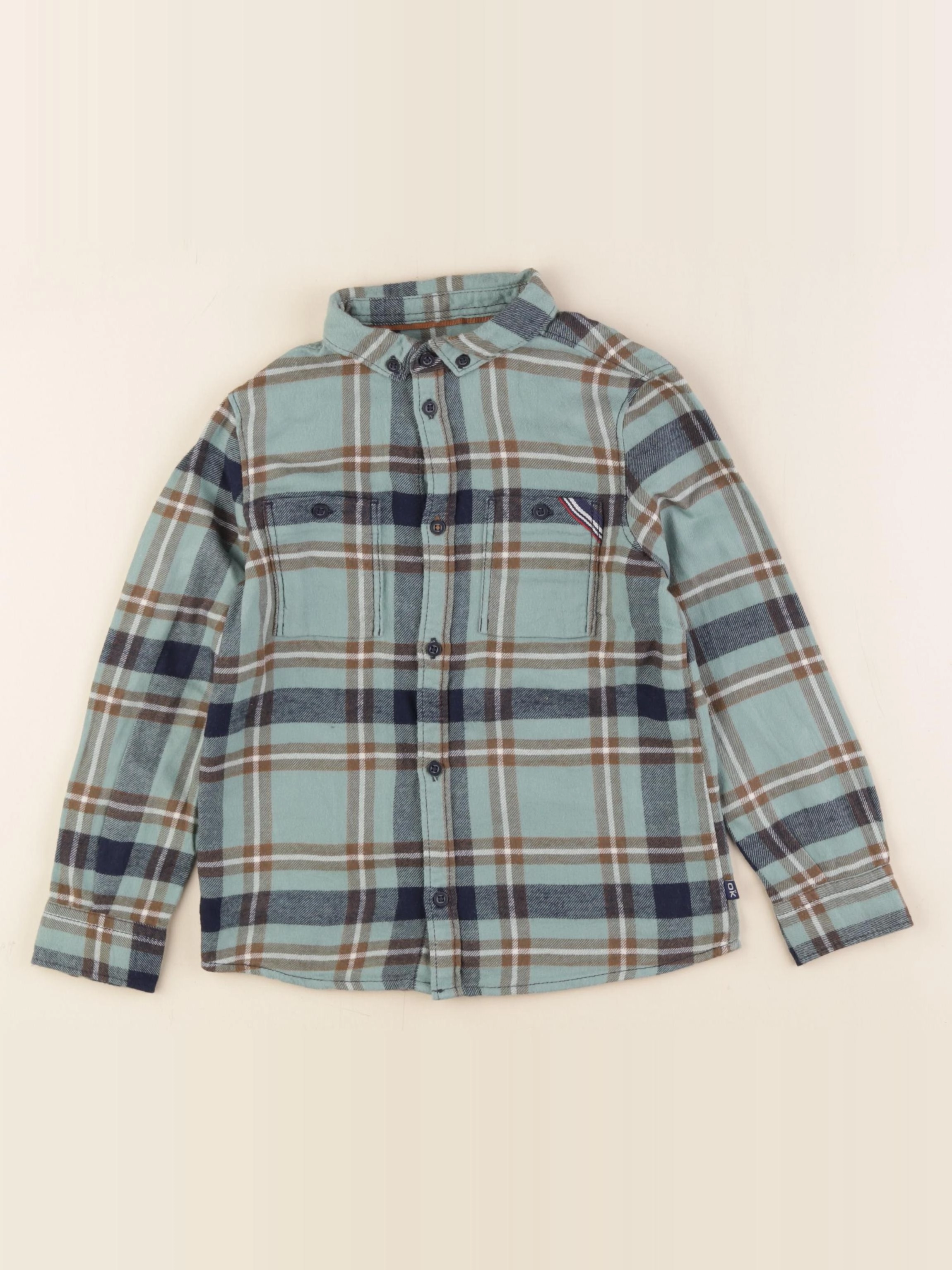 Okaidi - chemise multicolore - 4 ans