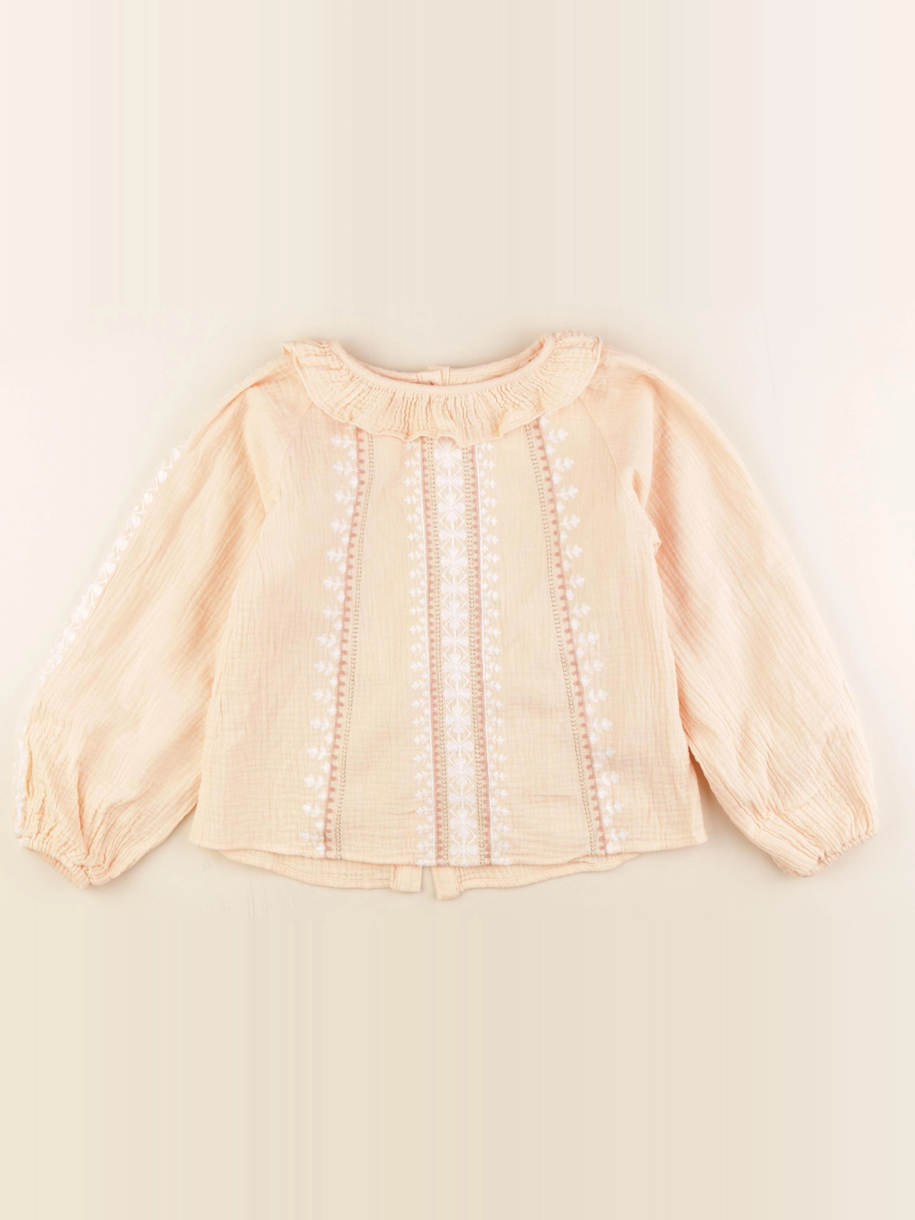 Louise Misha - blouse orange - 10 ans