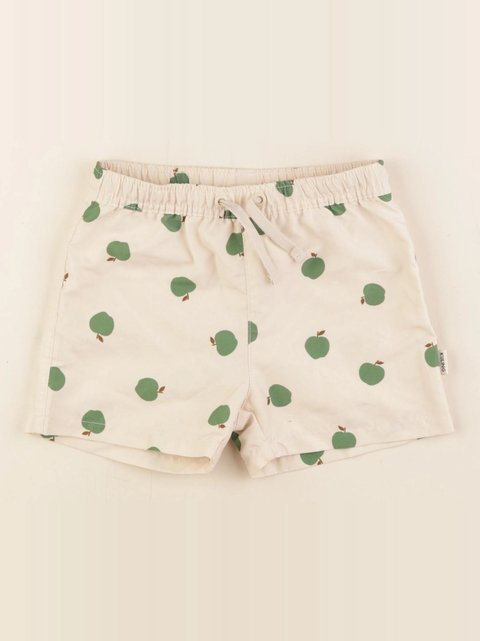 Kuling - maillot de bain beige, vert - 3/4 ans