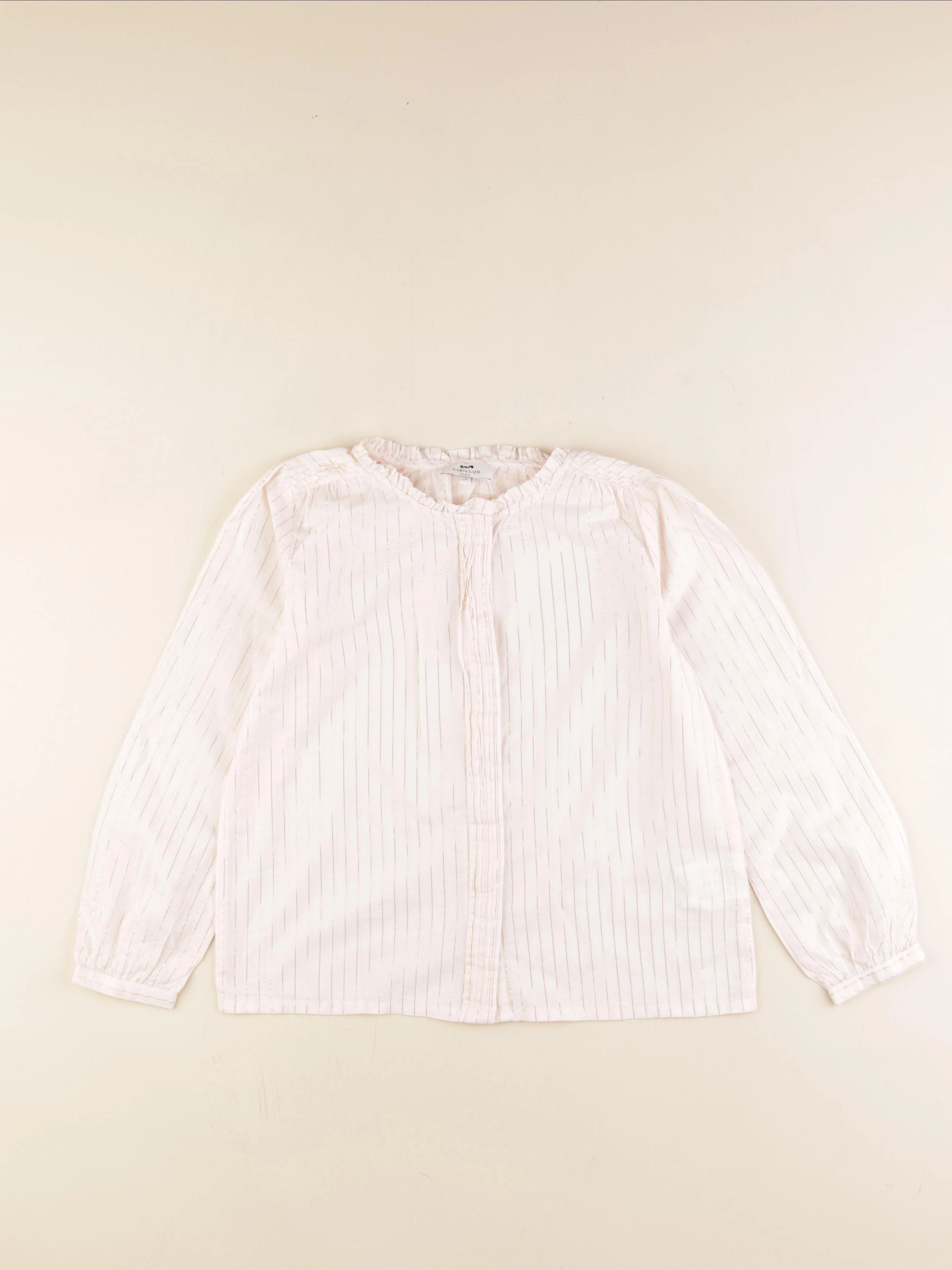 Cyrillus - blouse rose, or - 10 ans