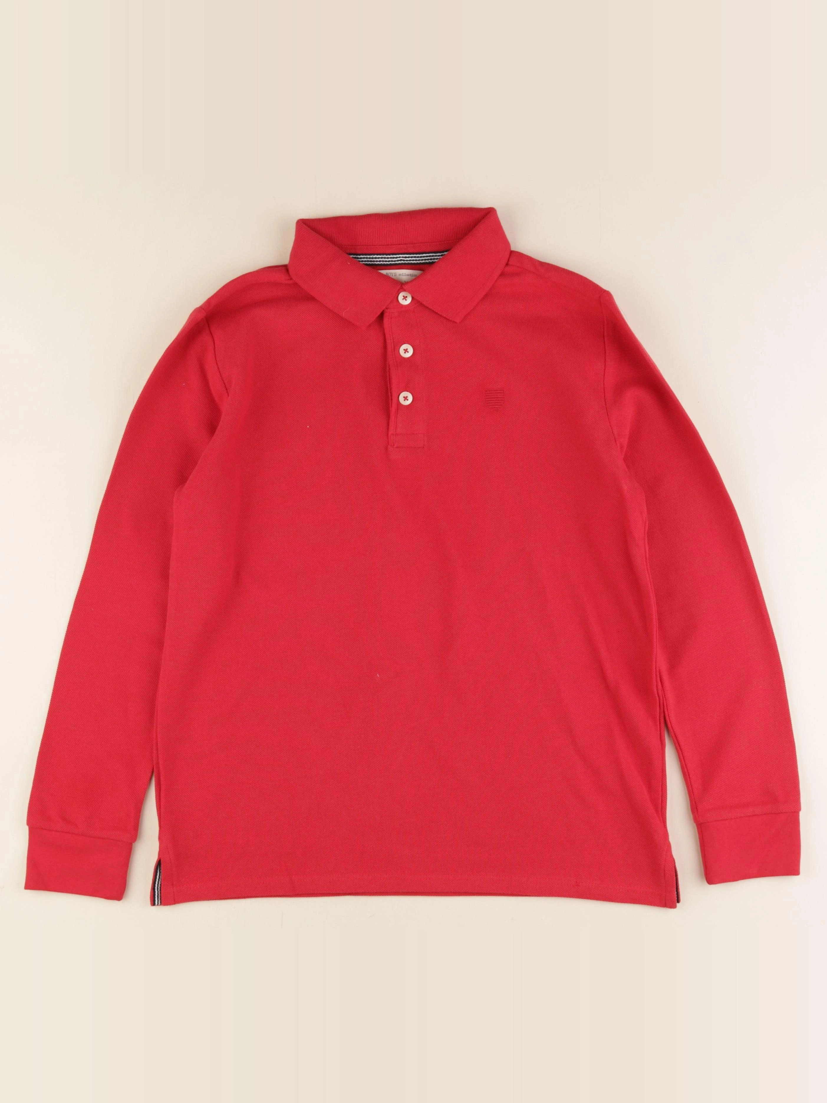 Zara - polo rouge - 10 ans