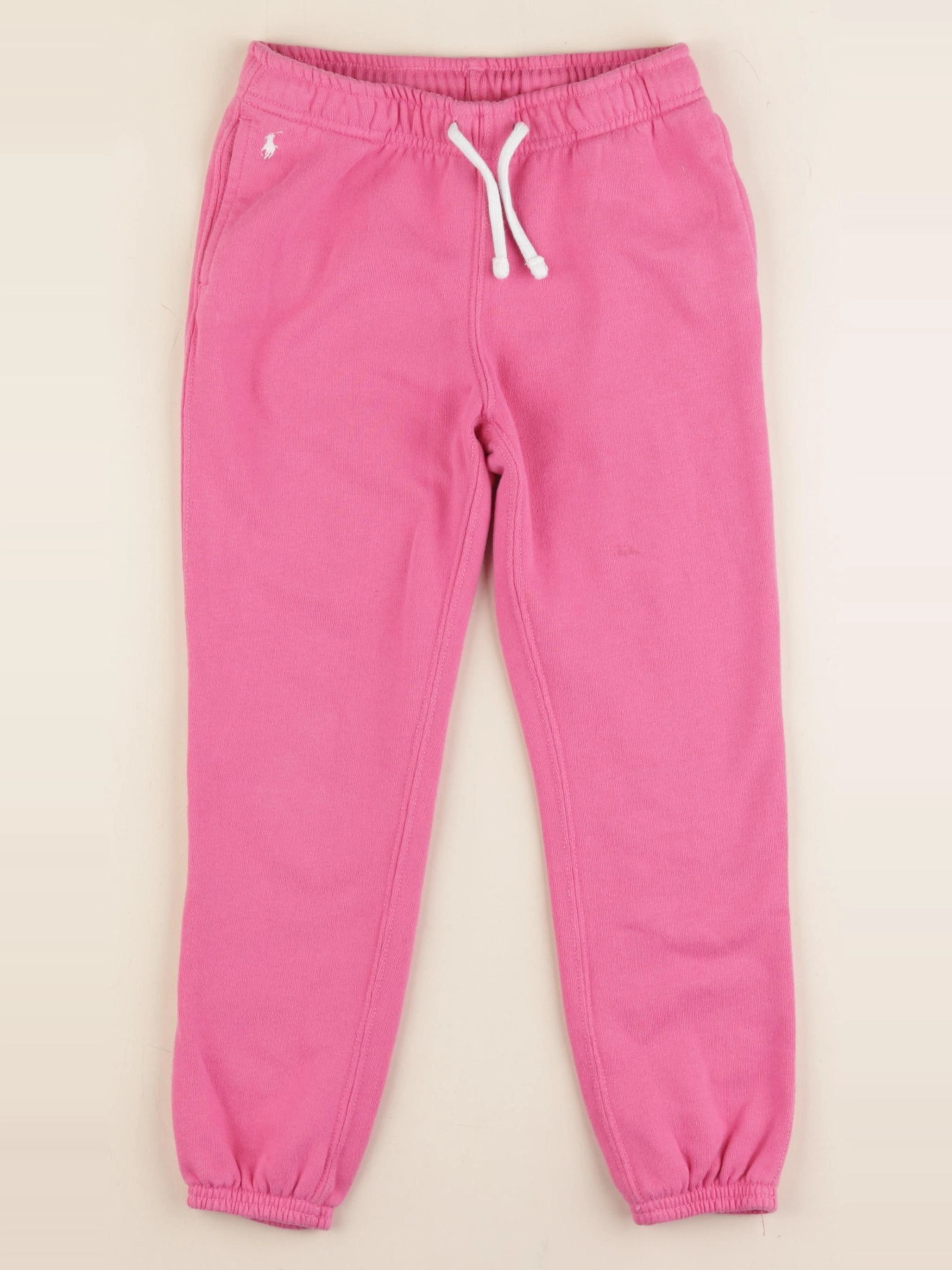 Ralph Lauren - jogging doublé rose - 6 ans