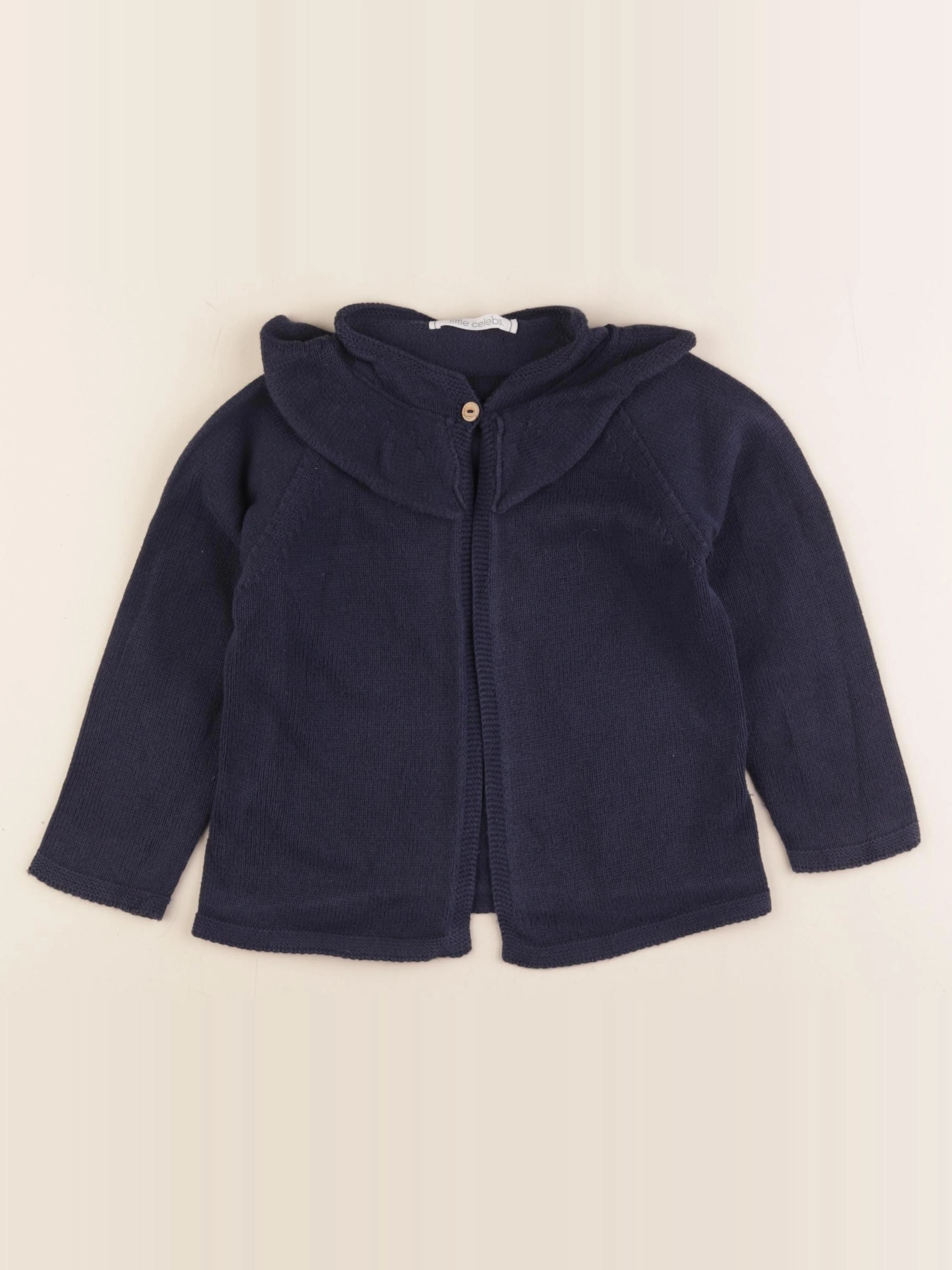 Little Celebs - gilet bleu - 6 ans