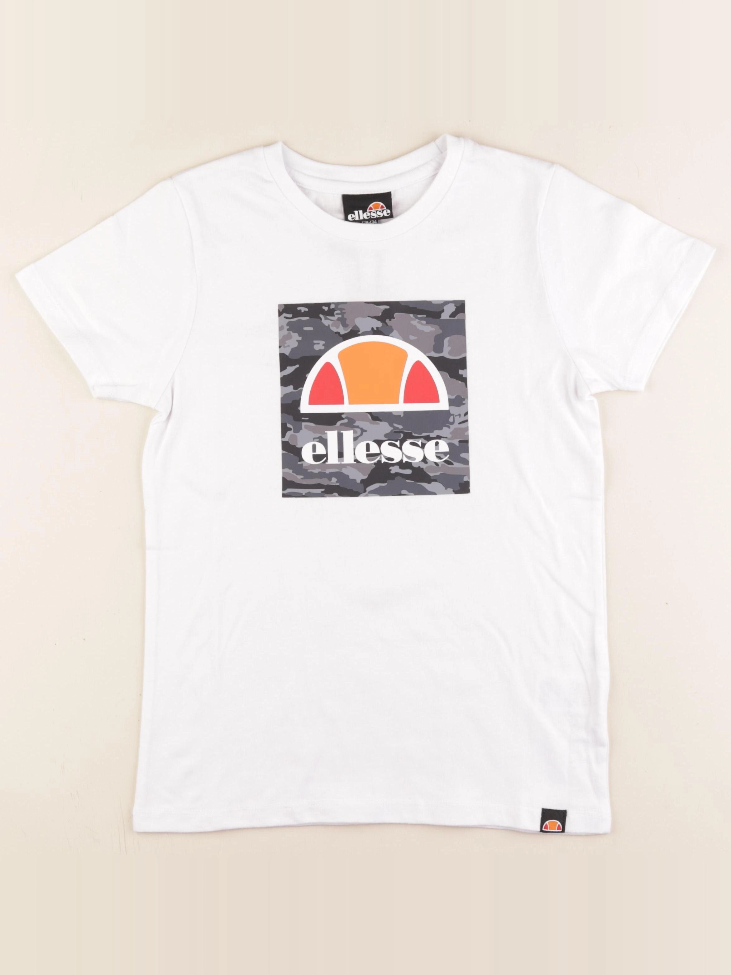 Ellesse - tee-shirt blanc - 8/9 ans