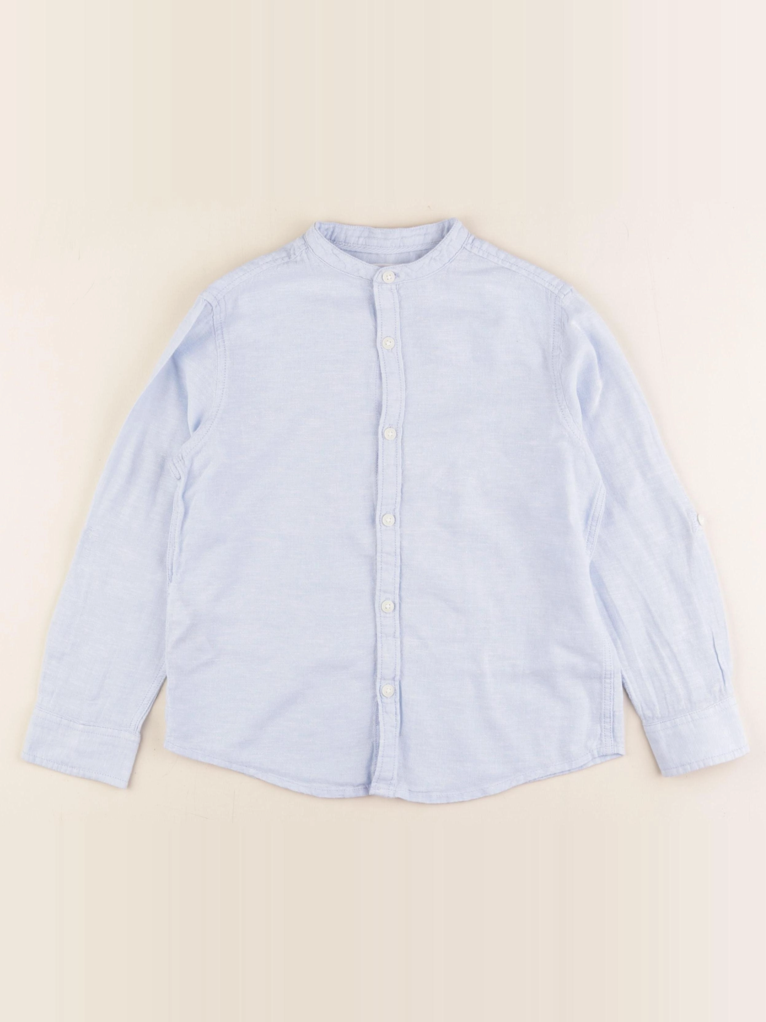 Mango - chemise bleu - 7 ans