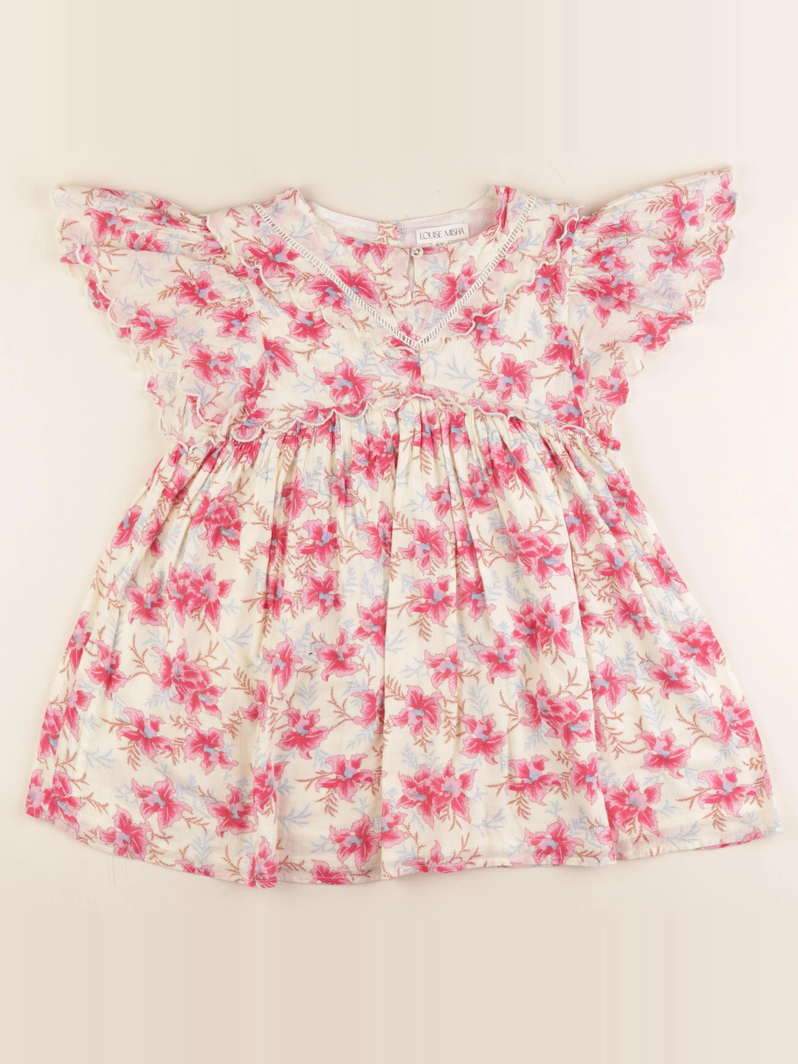 Louise Misha - robe rose - 6 ans