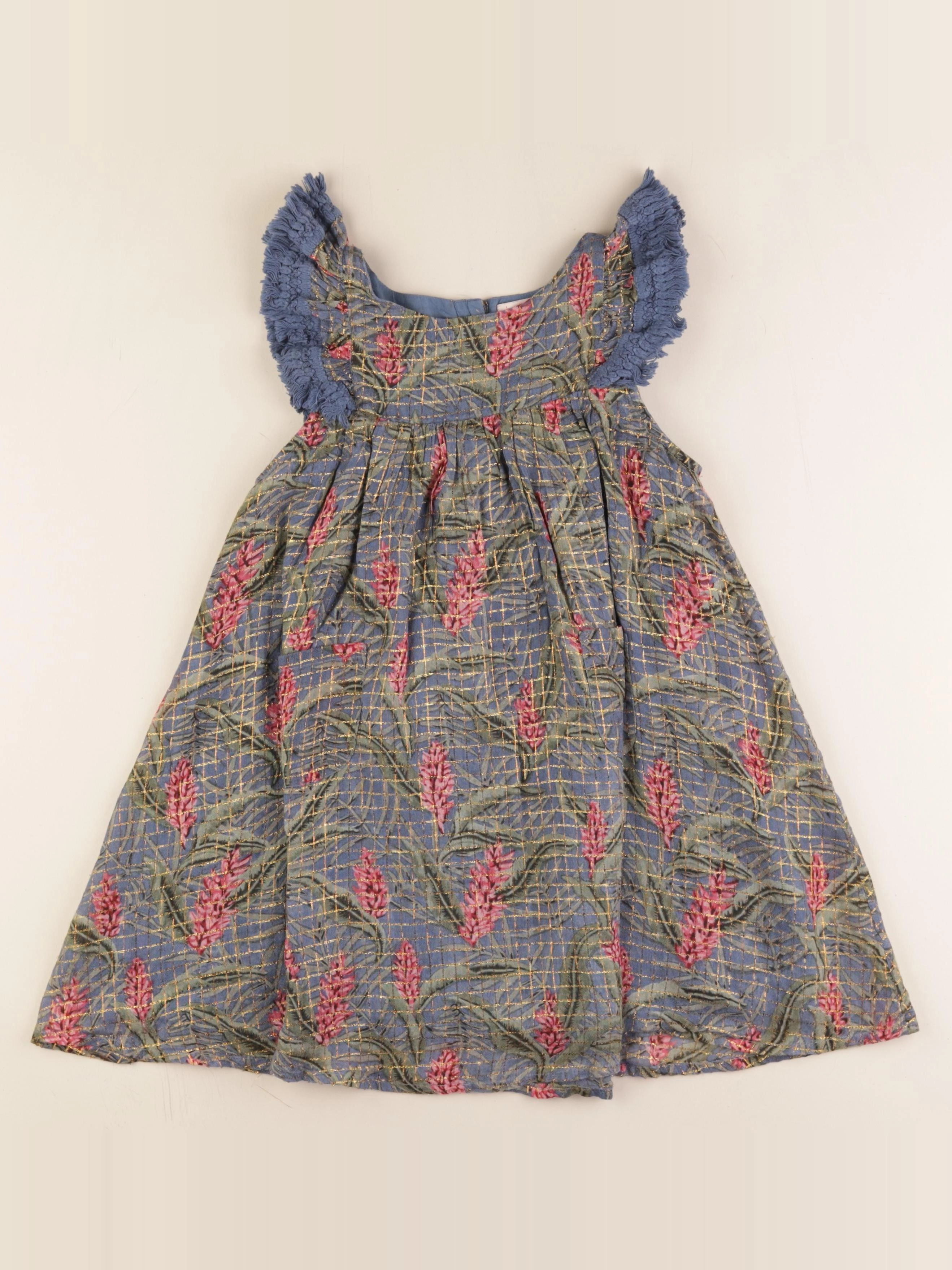 Louise Misha - robe multicolore, or - 6 ans