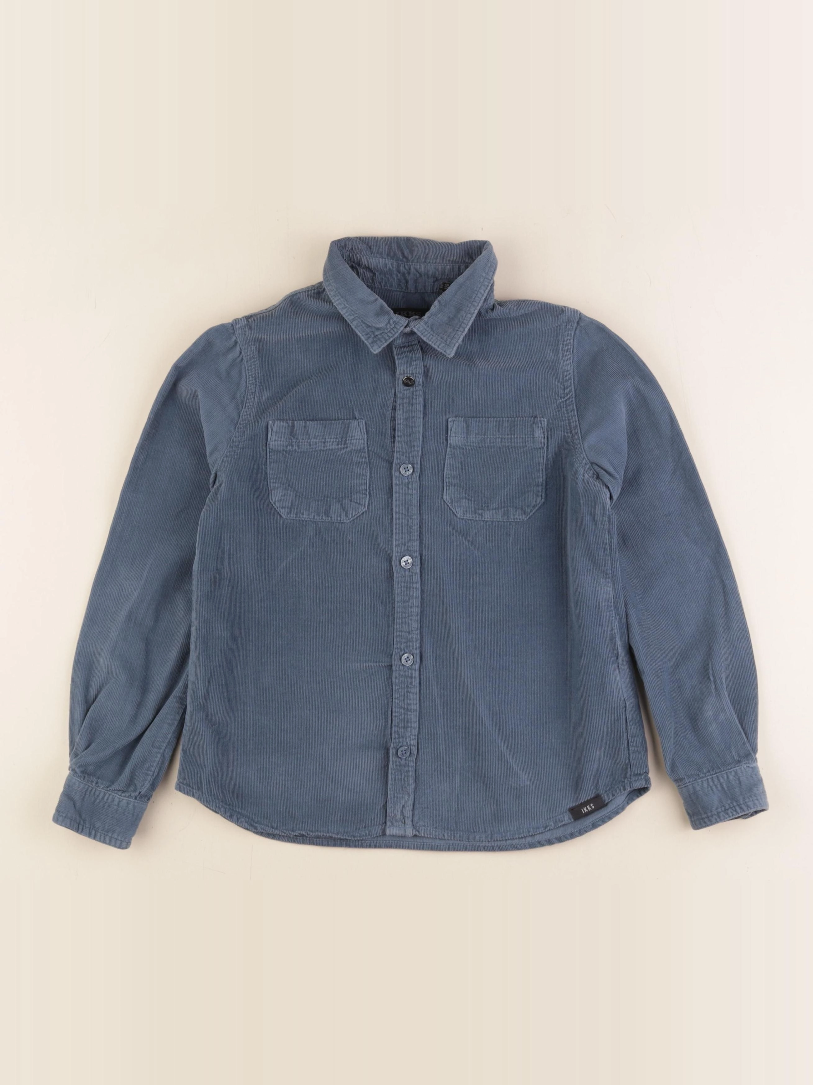 IKKS - chemise bleu - 8 ans