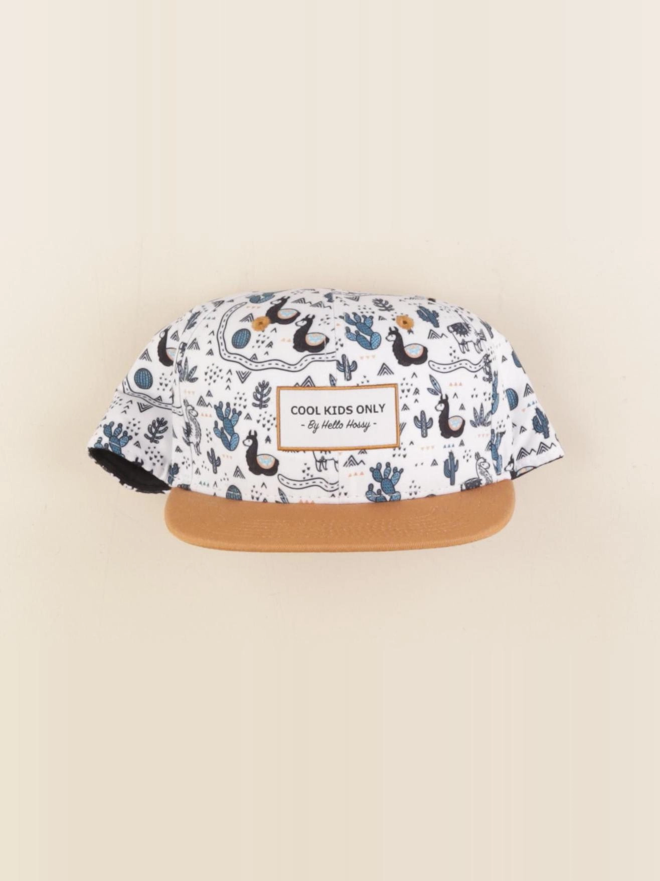 Hello Hossy - casquette marron, bleu - 6/14 ans