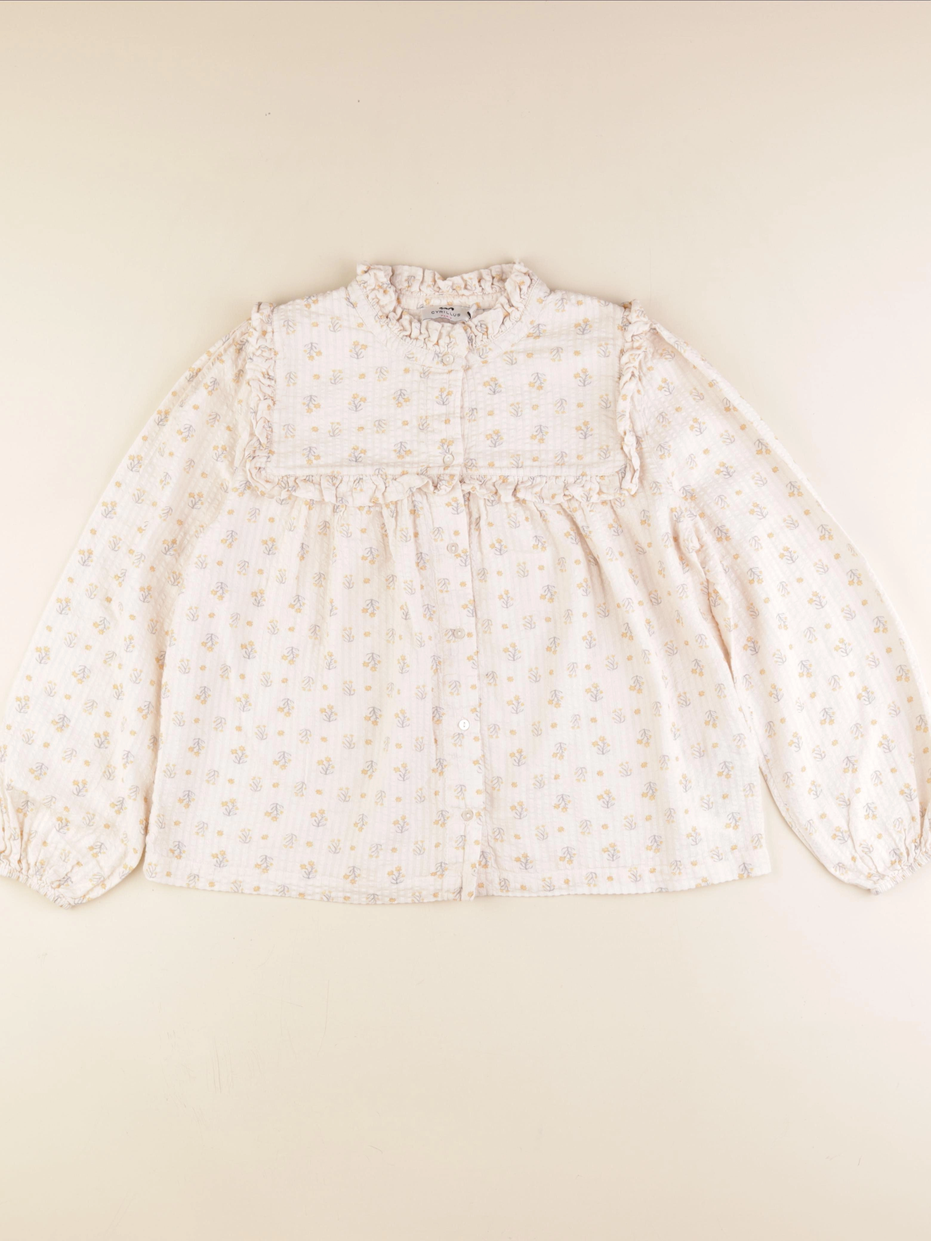 Cyrillus - blouse beige - 12 ans