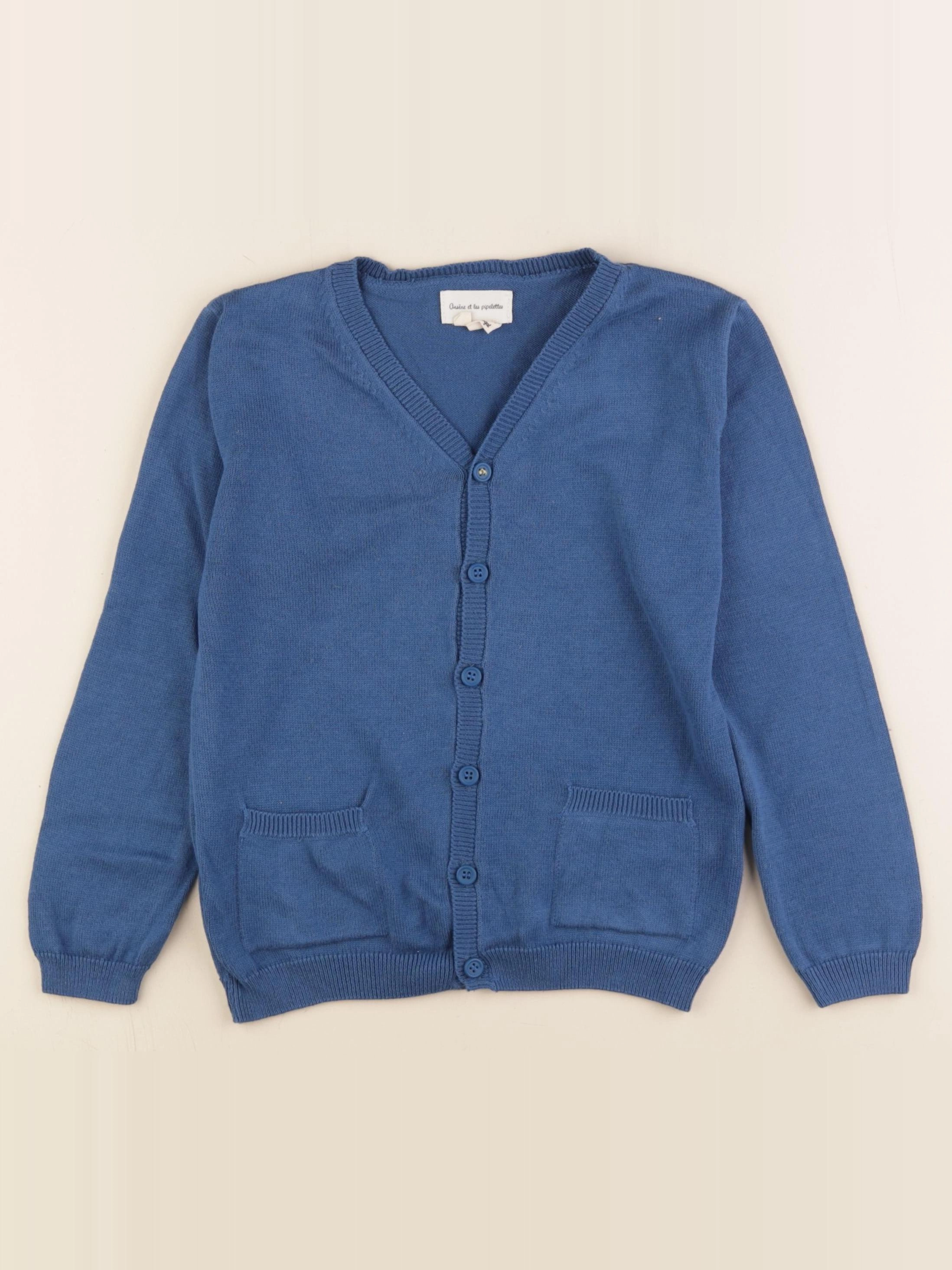 Arsène et les pipelettes - gilet bleu - 6 ans