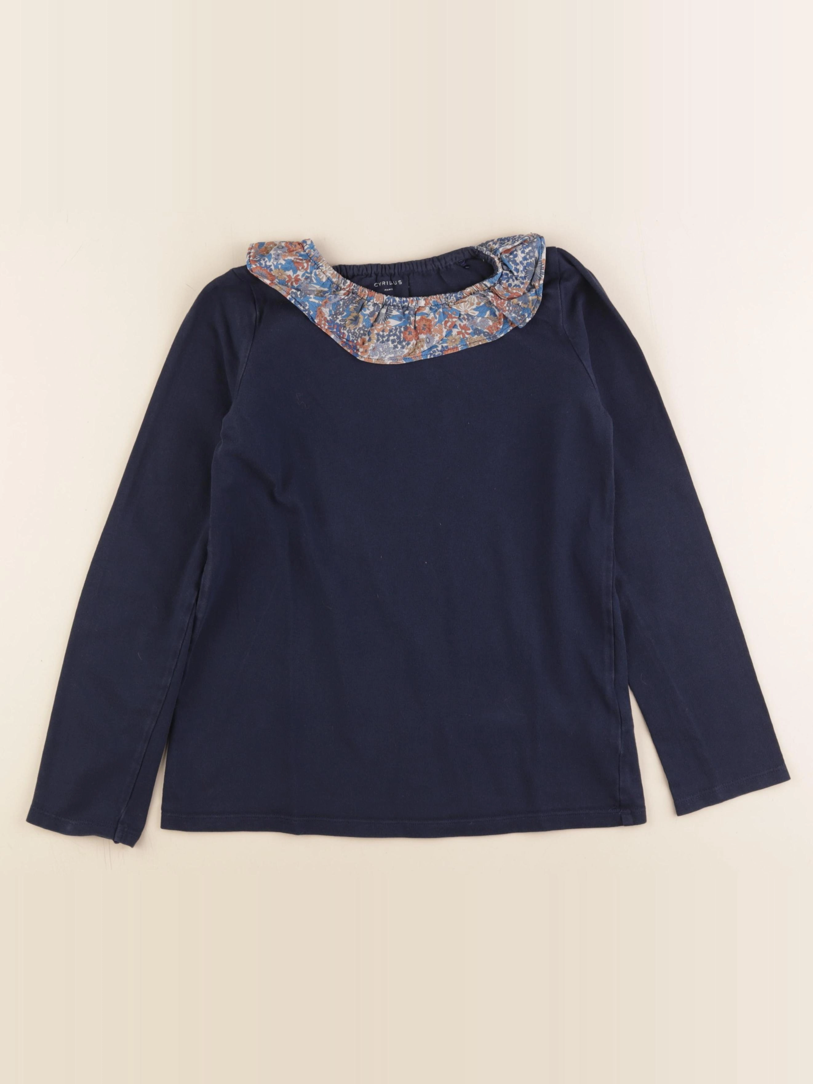 Cyrillus - tee-shirt bleu - 12 ans