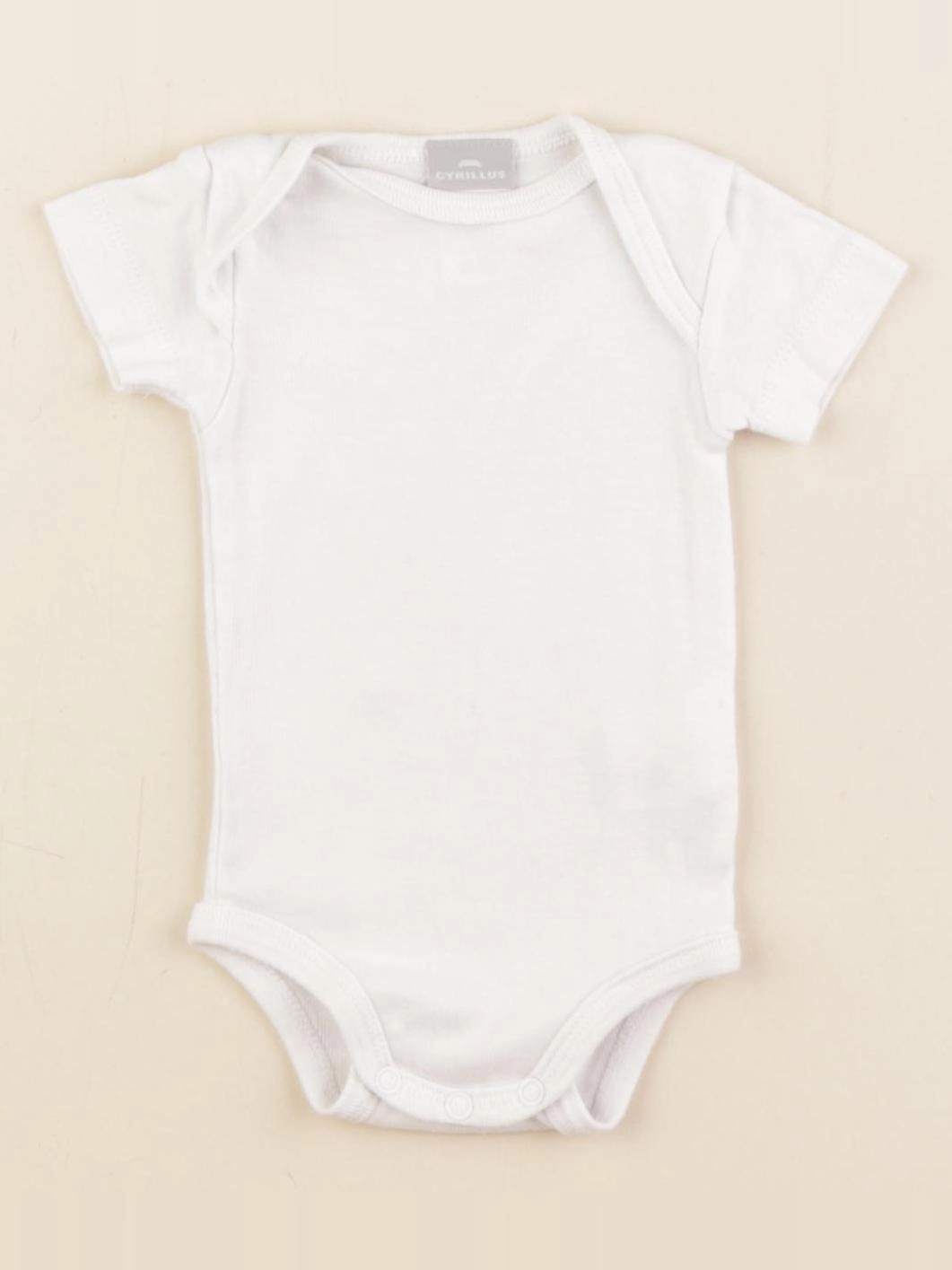 Cyrillus - body blanc - 1 mois