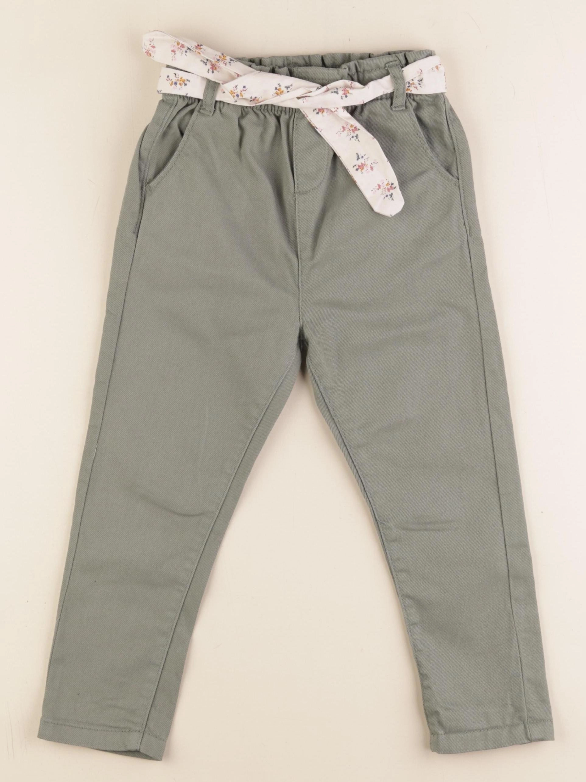 Vertbaudet - jean vert - 36 mois