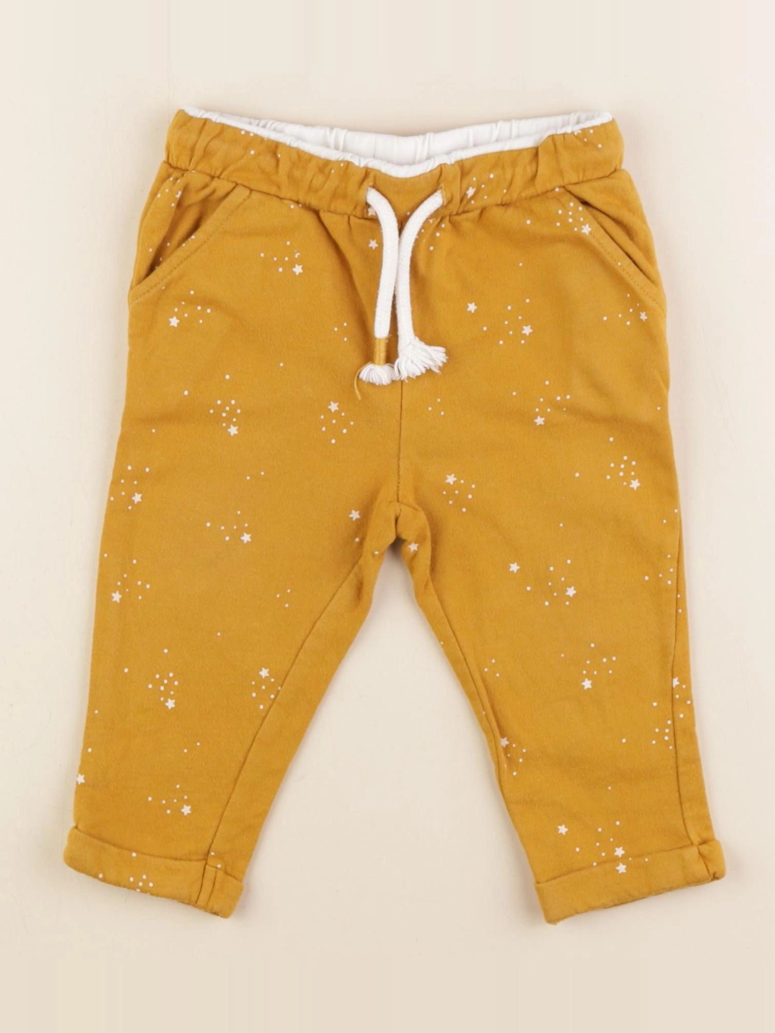 La Redoute - jogging doublé jaune - 18 mois