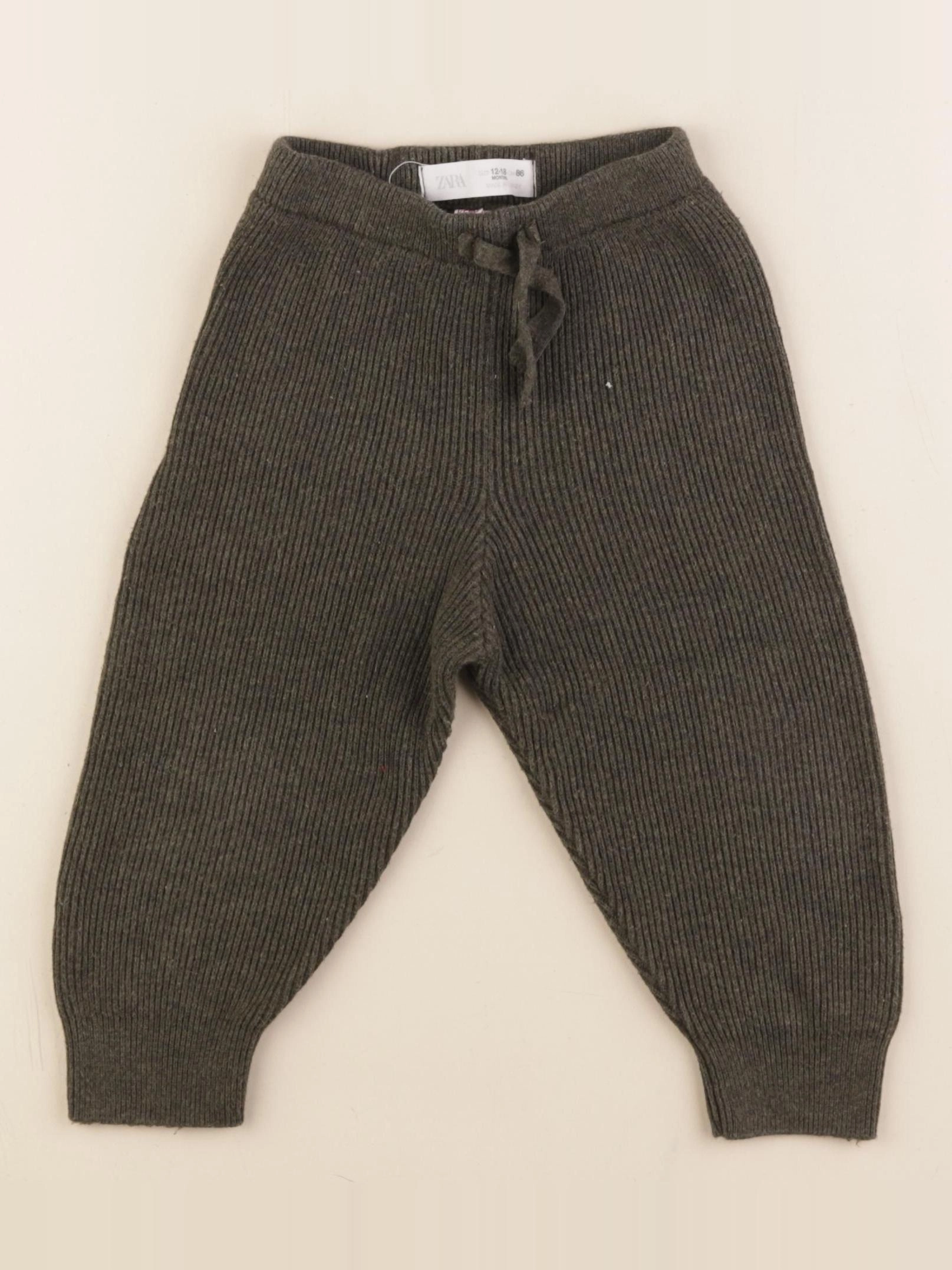 Zara - legging vert - 12/18 mois