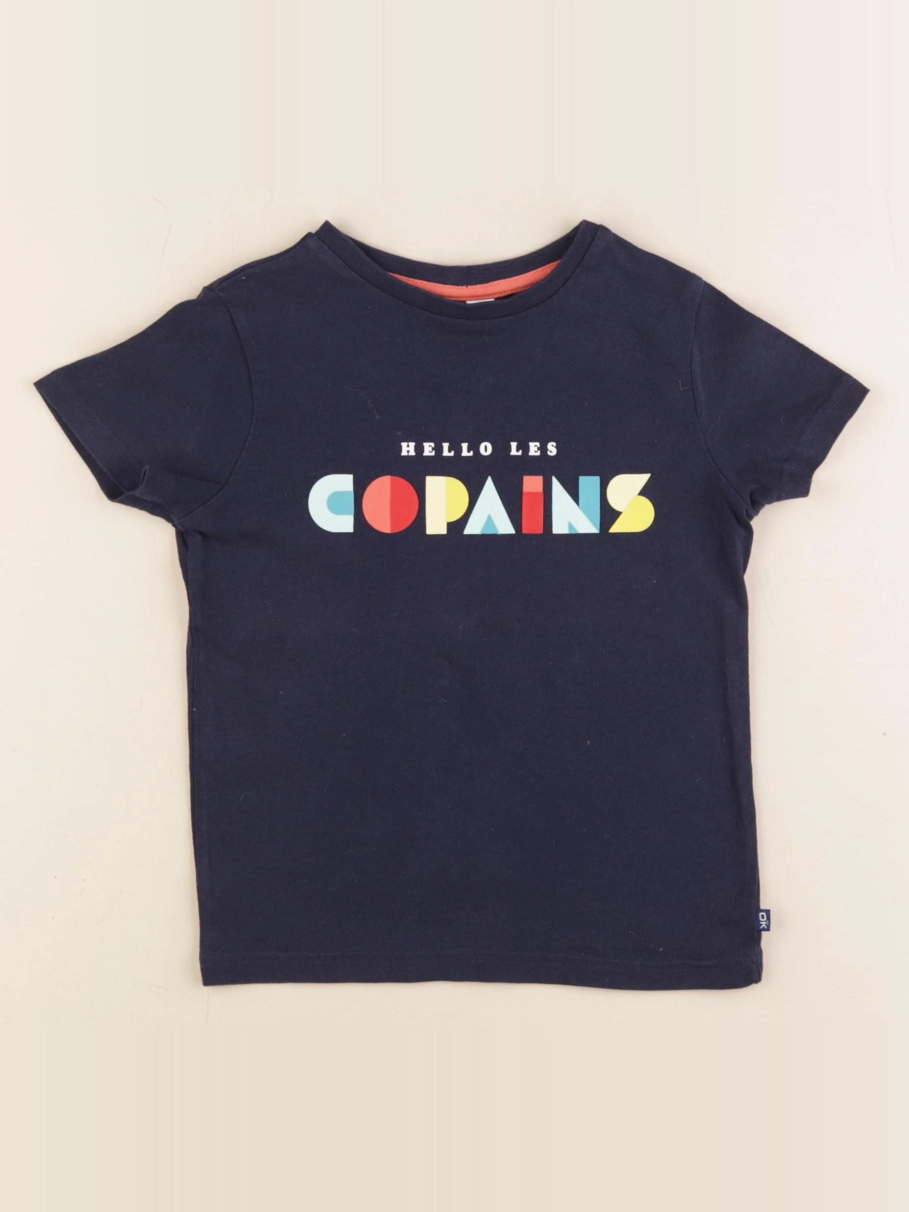 Okaidi - tee-shirt bleu - 3 ans