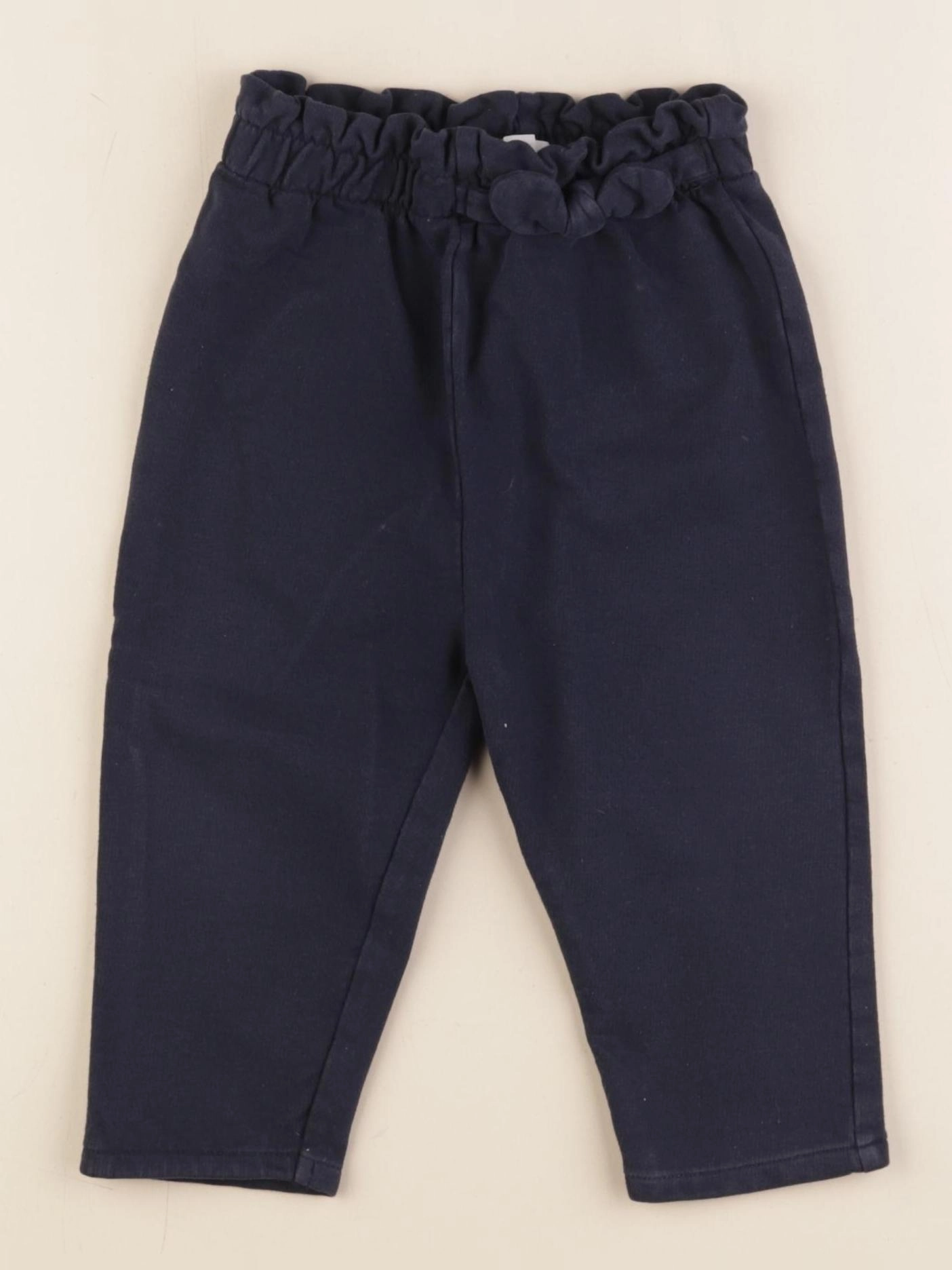 Vertbaudet - pantalon bleu - 18 mois
