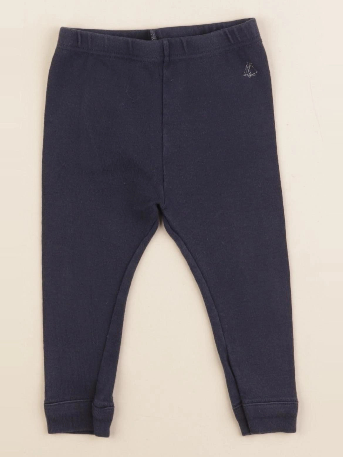 Petit Bateau - legging bleu - 12 mois