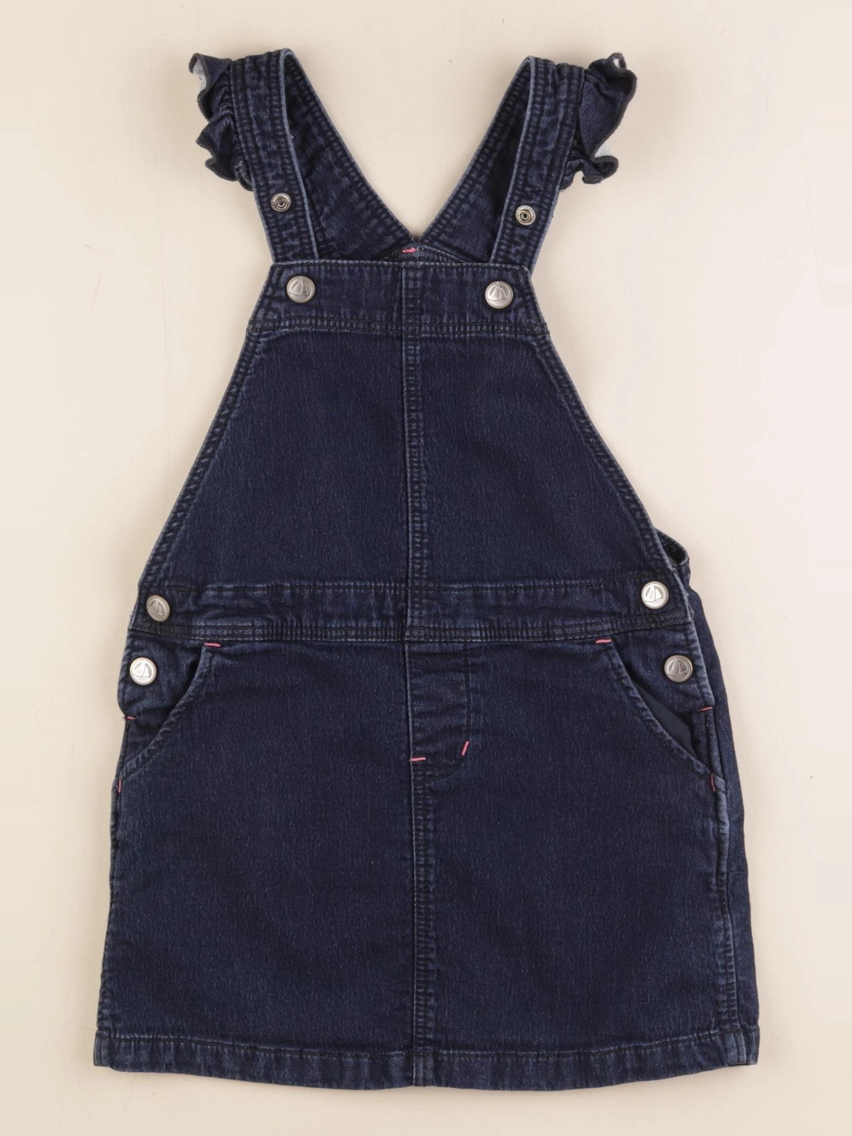 Petit Bateau - robe bleu - 5 ans