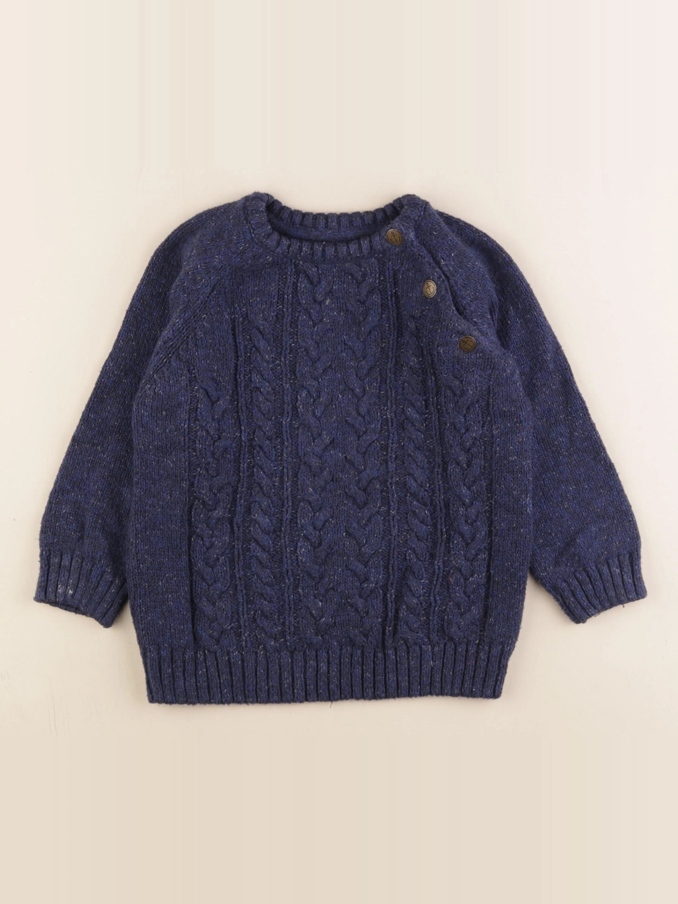 Vertbaudet - pull bleu - 4 ans