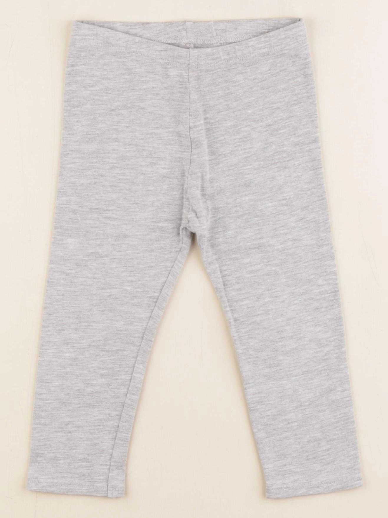 Vertbaudet - legging gris - 24 mois