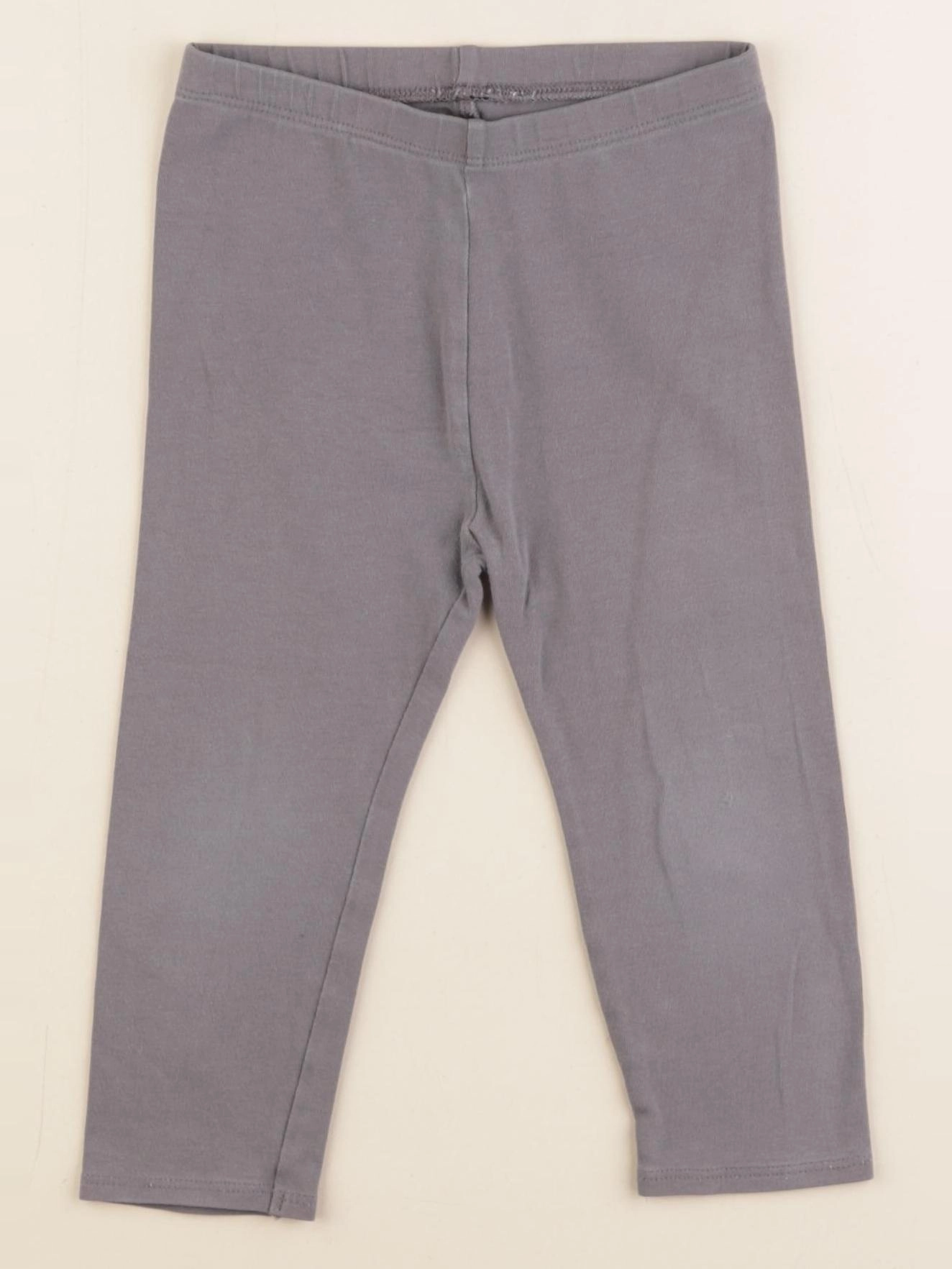 Vertbaudet - legging gris - 24 mois