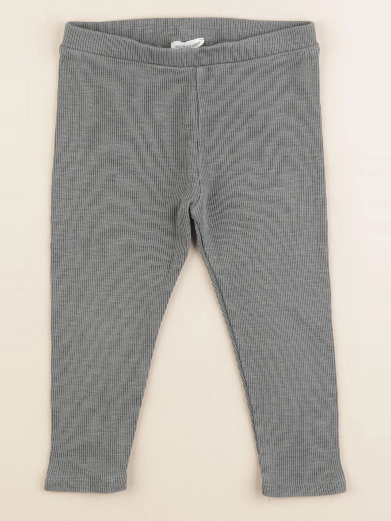 Vertbaudet - legging vert - 24 mois