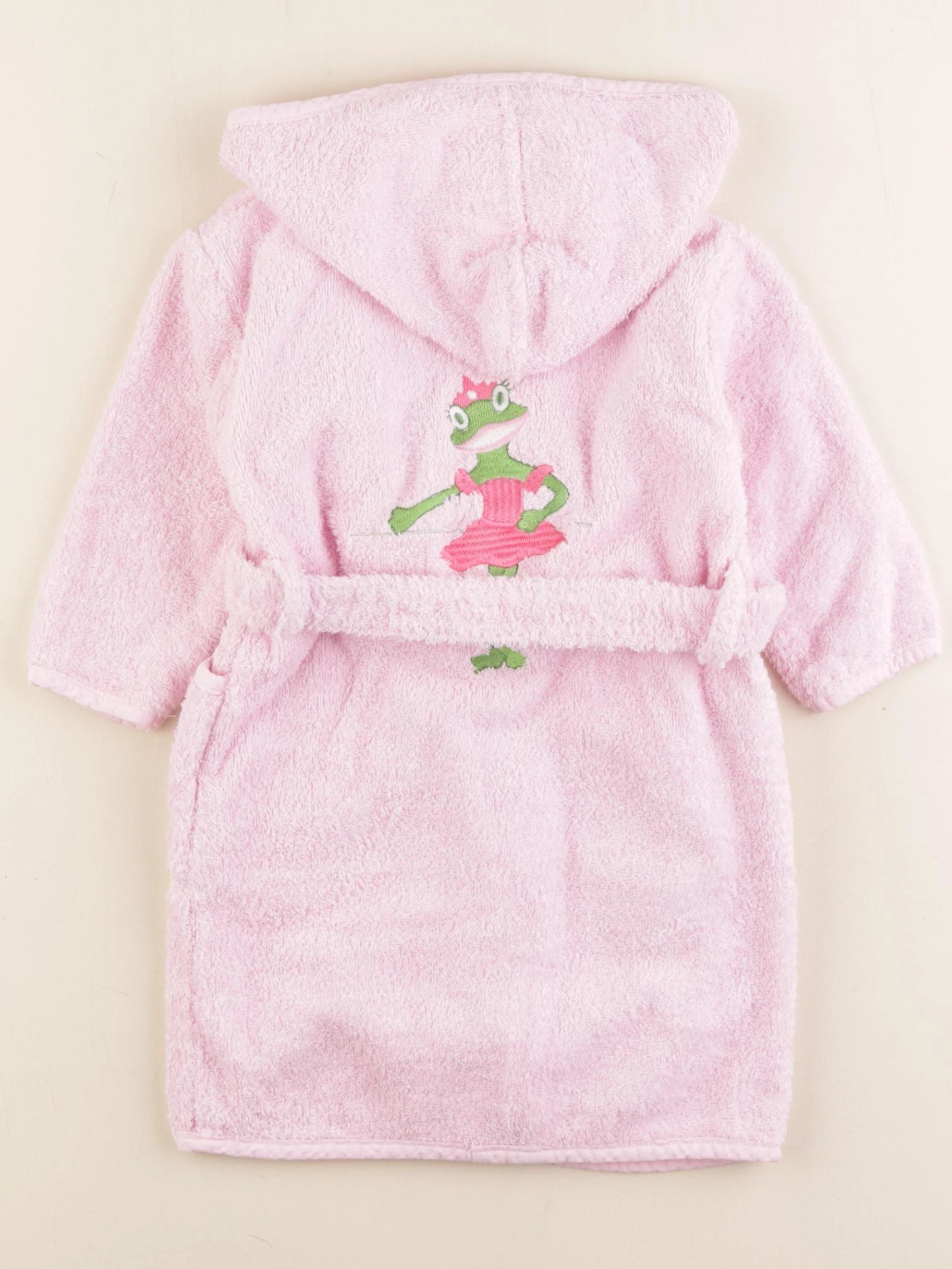 Zara - peignoir rose - 1 an à 2 ans